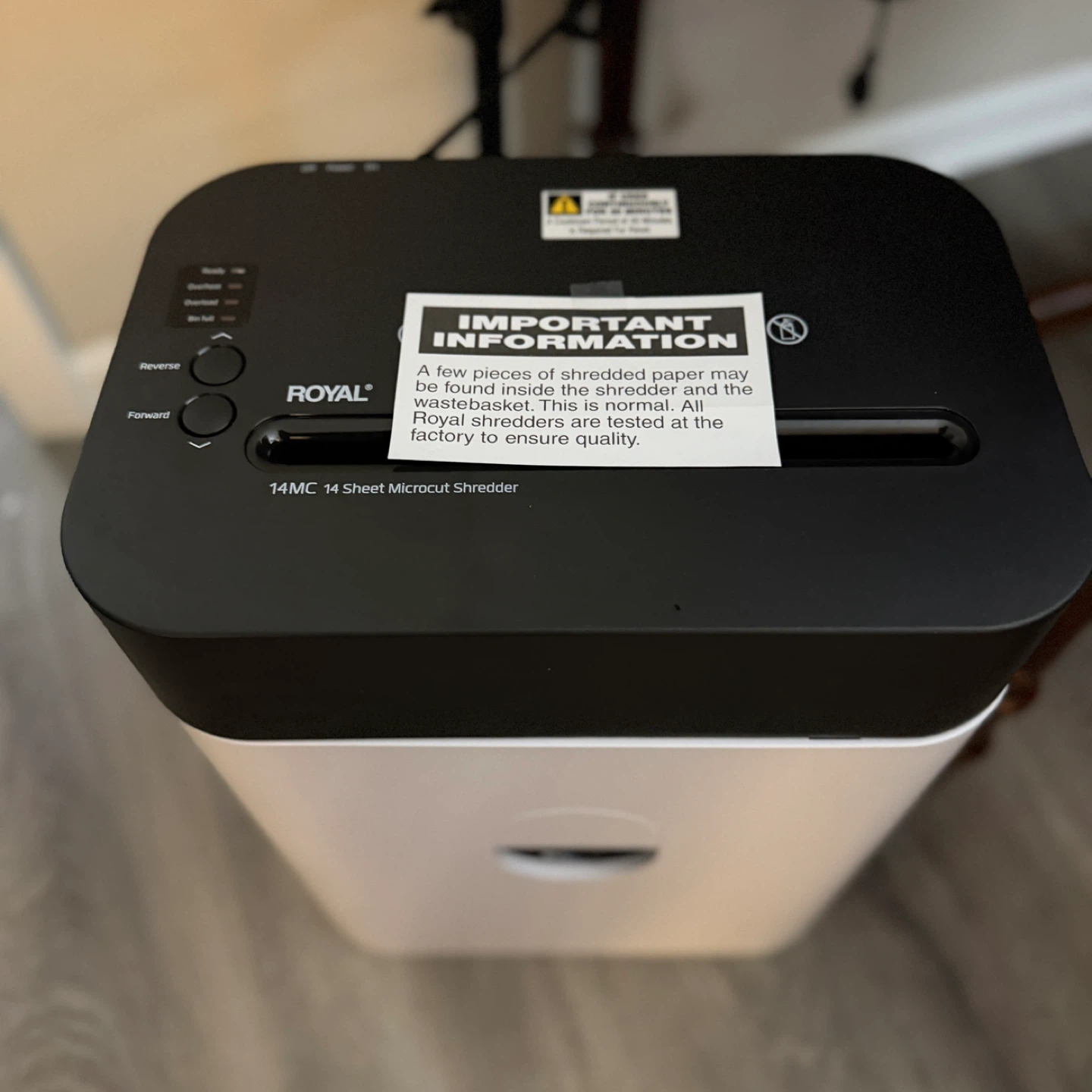 Royal 14MC Microcut Paper Shredder — NEW in Box