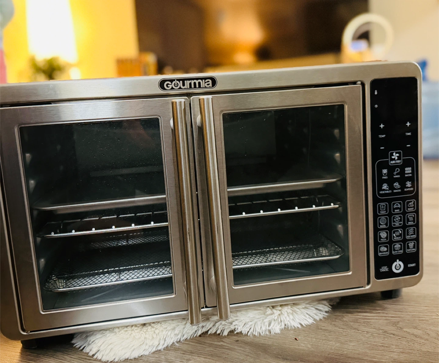 Gourmia French Door Air Fryer Oven.