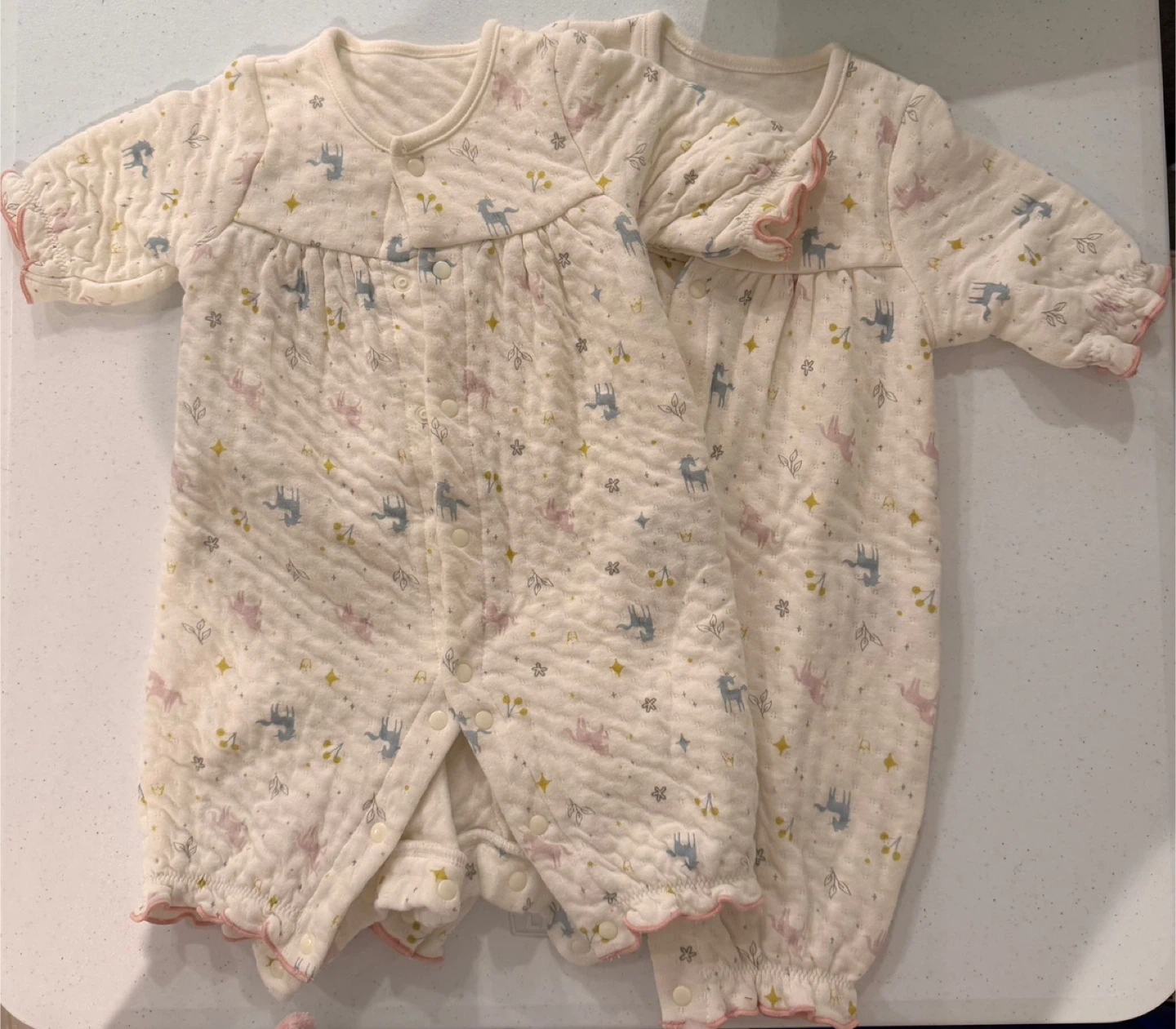 Baby Sleepers - 2-Piece Quilted Sleepers
