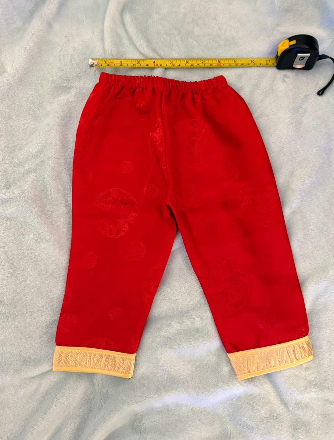 Red Dragon Chinese Style Top with Pants - photo 5