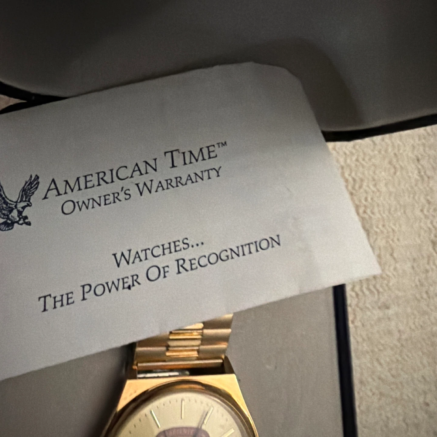 American Time Carpenters and Joiners of America Union Made Watch - photo 3
