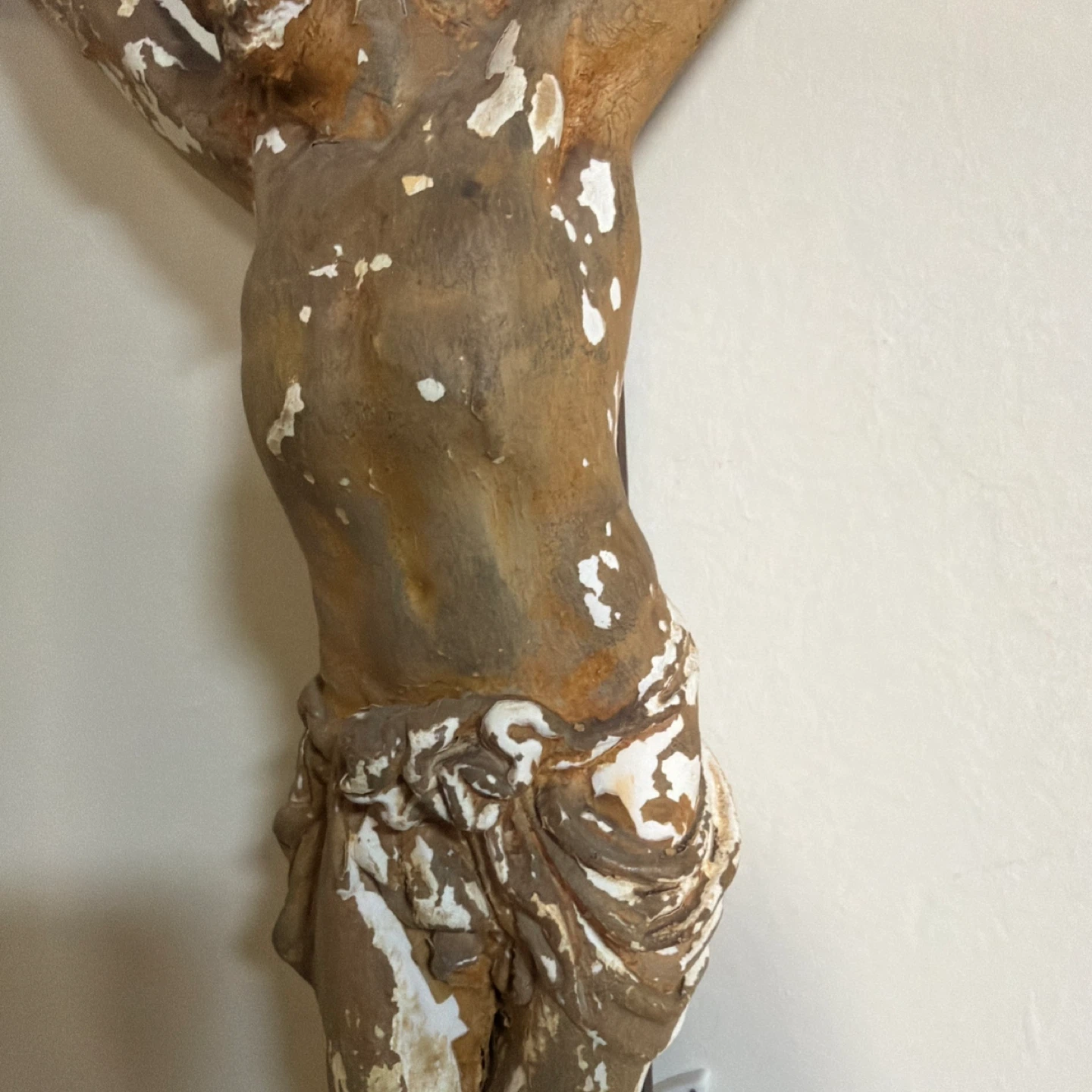 Vintage  Antique Jesus Christ Crucifix Wall Hanging - photo 5