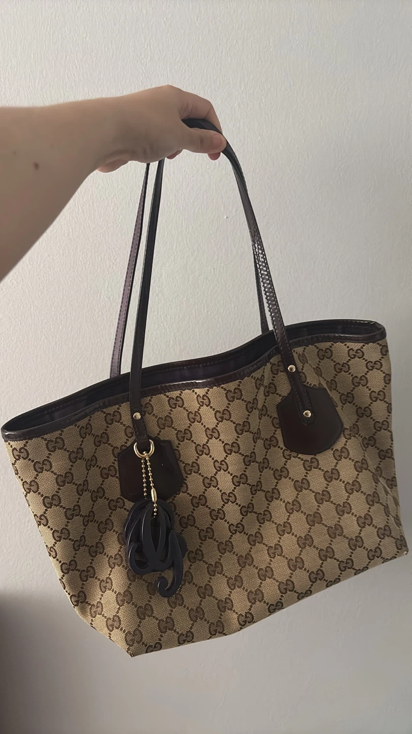 Gucci Monogram Tote Bag