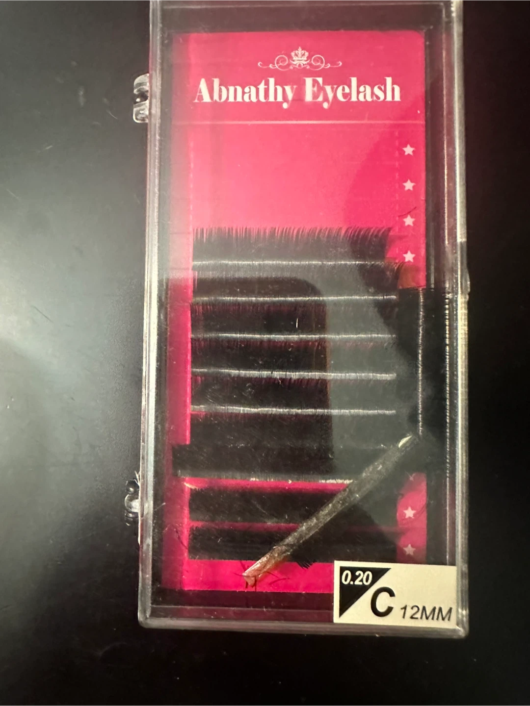 Abnathy Eyelash Extensions C Curl 12mm 0.20
