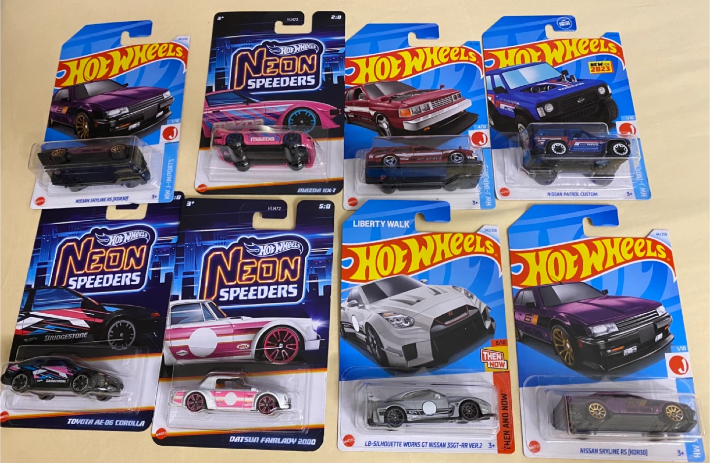 Hot Wheels Neon Speeders Mazda RX-7 Die-cast Car