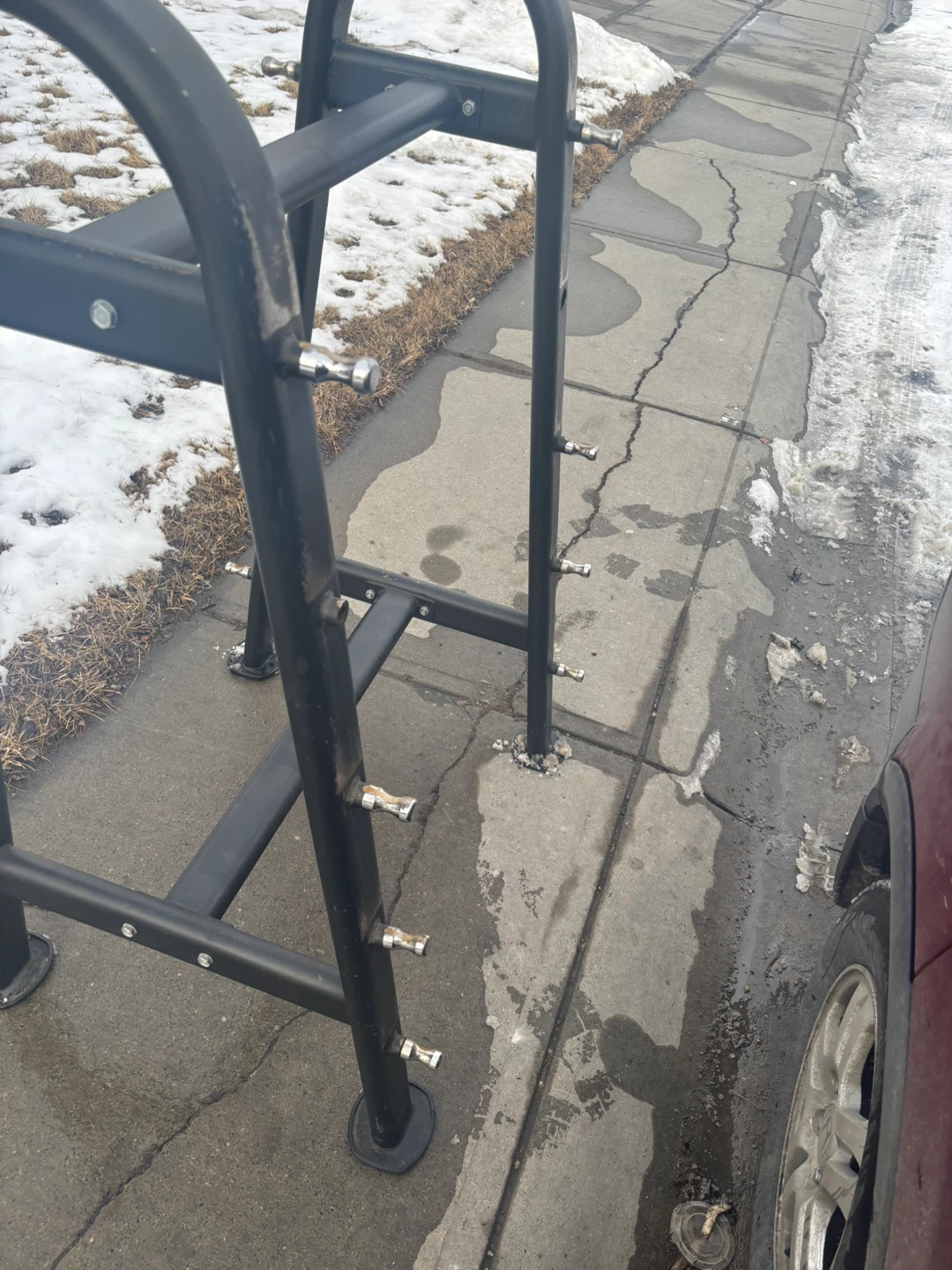Black 10-Bar Weight Rack - photo 2