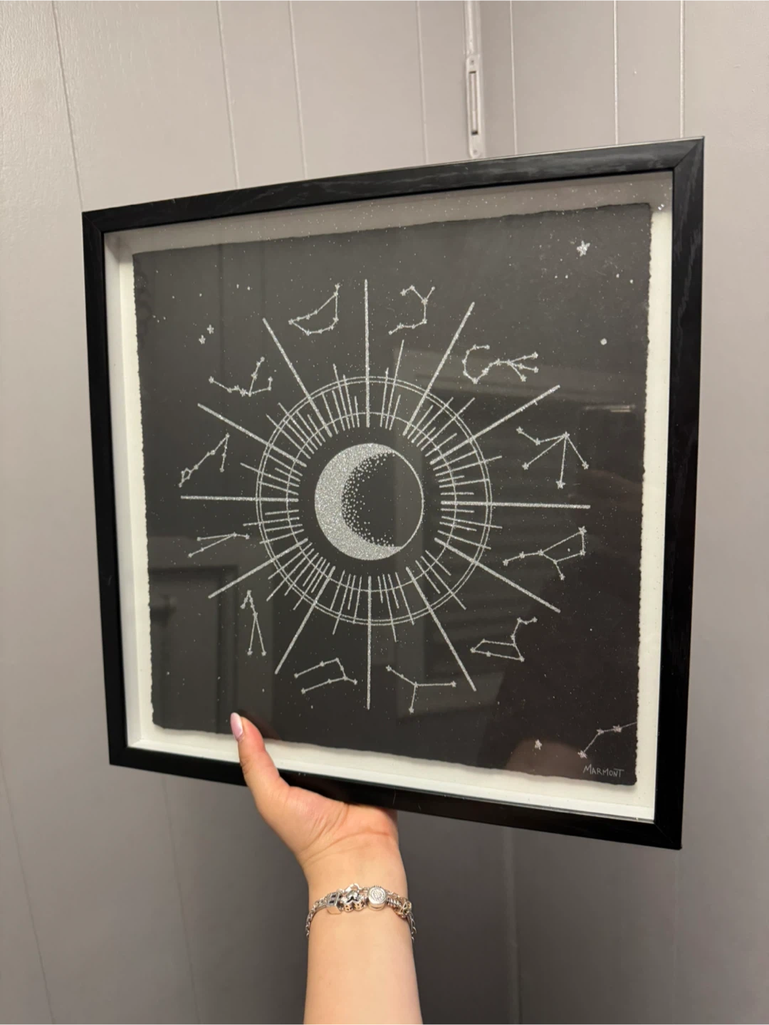 Framed Astronomy Zodiac Art Print