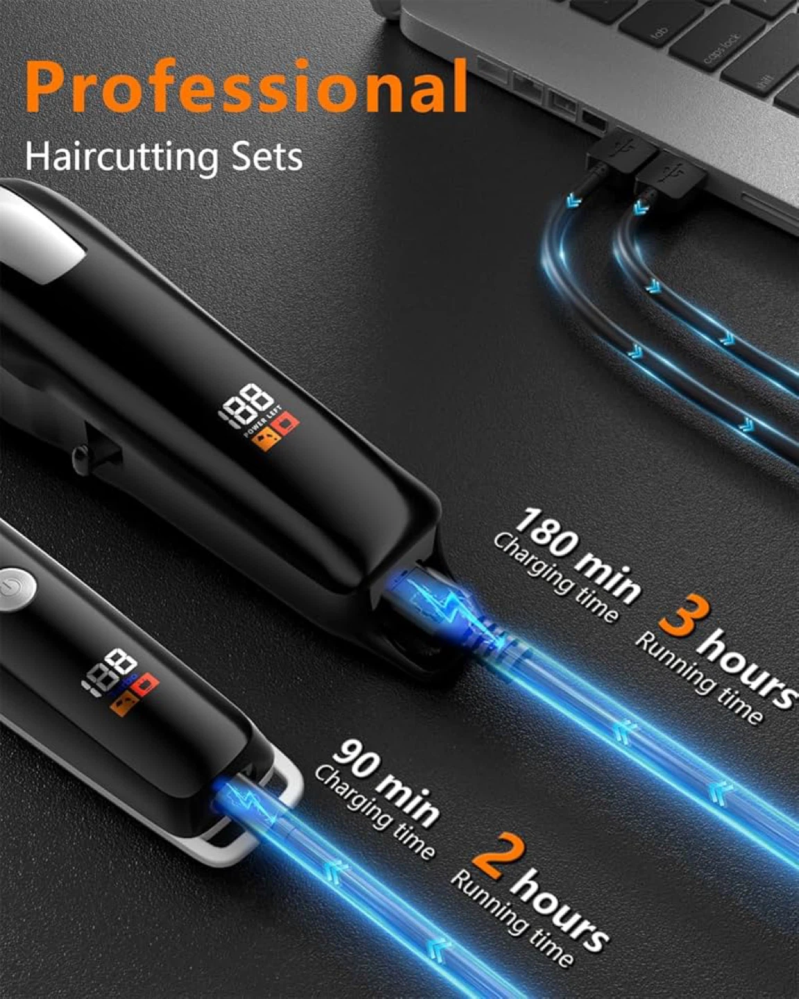 Garstor Rechargeable Hair Clipper & Trimmer Kit - photo 2