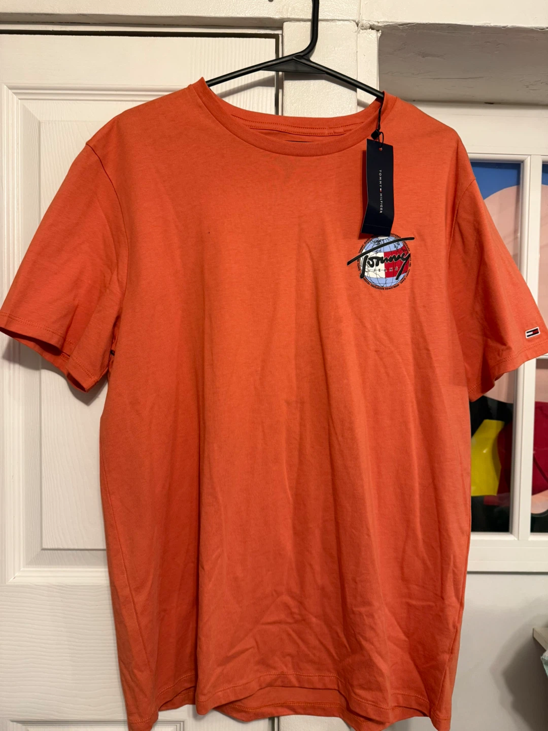 Tommy Hilfiger T-Shirt - Orange, Blue, Tan - photo 3