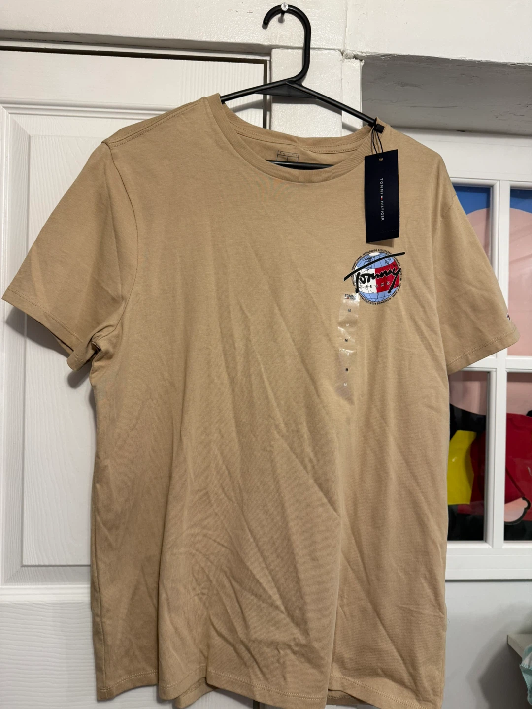 Tommy Hilfiger T-Shirt - Orange, Blue, Tan
