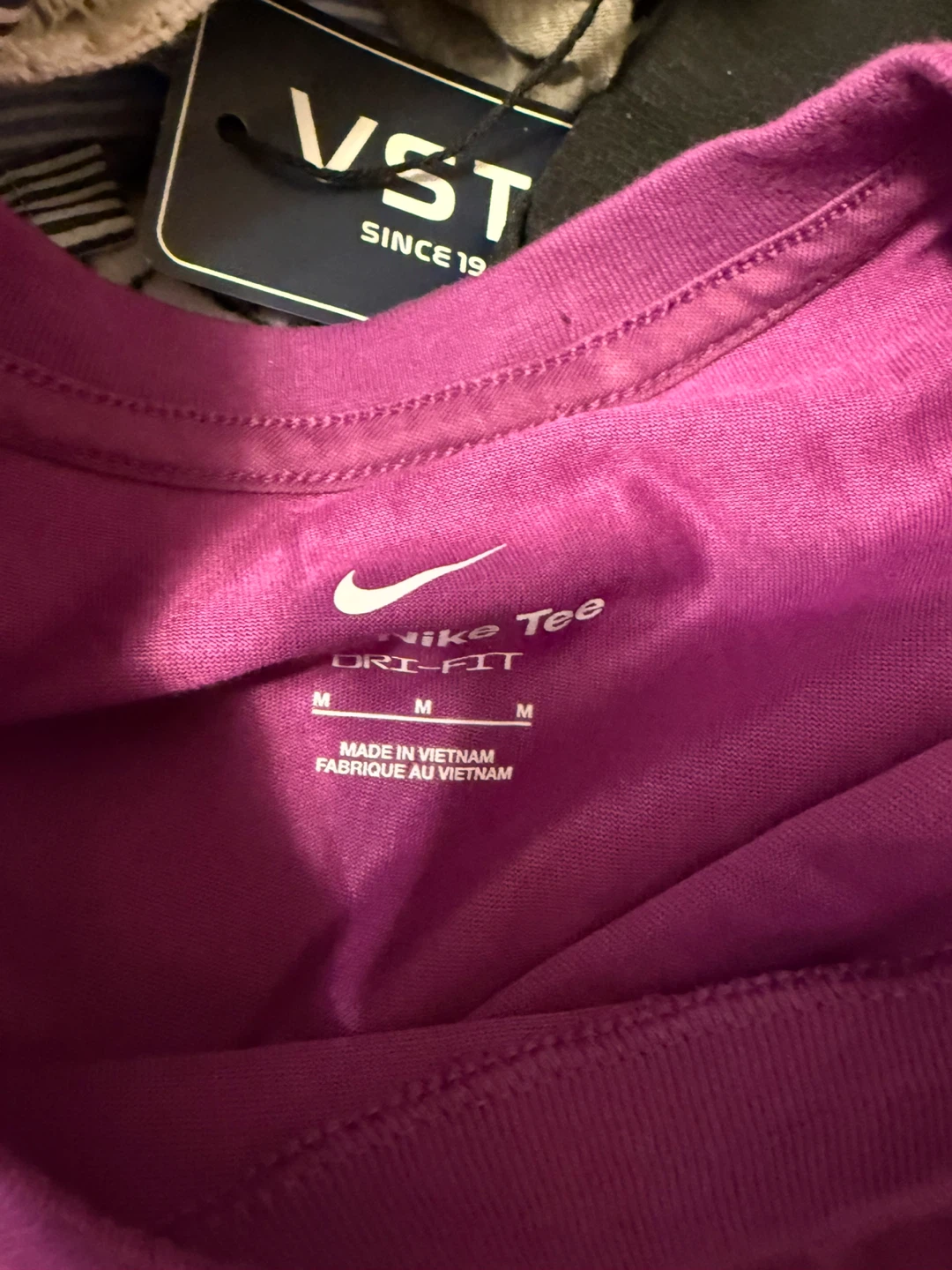 Nike Dri-Fit Men's T-Shirt Size M Purple - photo 3