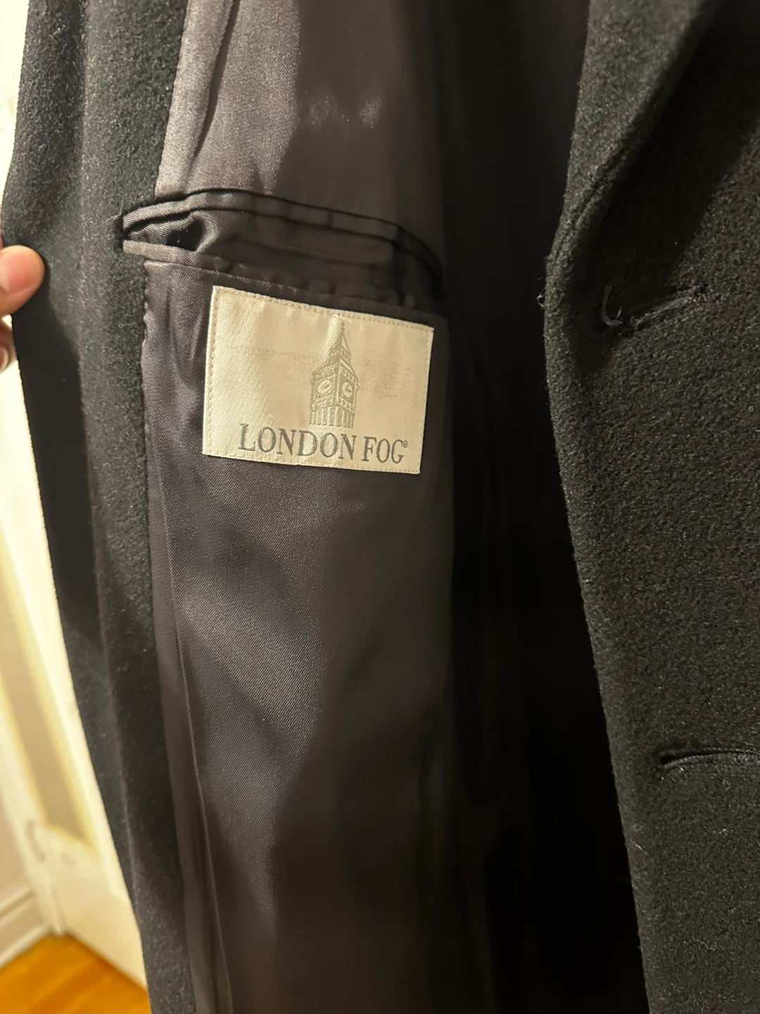 London Fog Black Overcoat - photo 3
