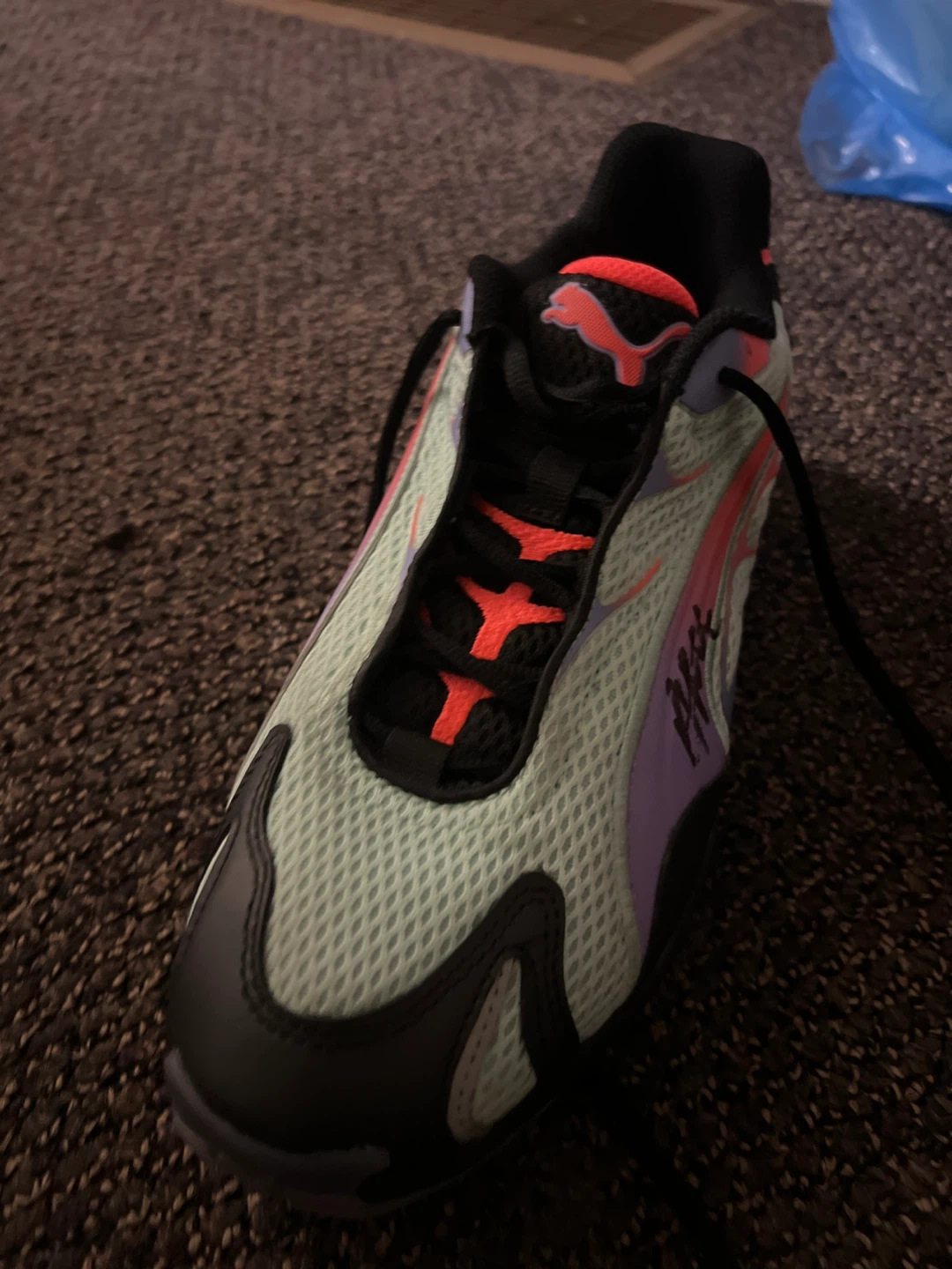 NBA PLAYER ANDREW NEMBHARD SINGED SHOES - photo 2