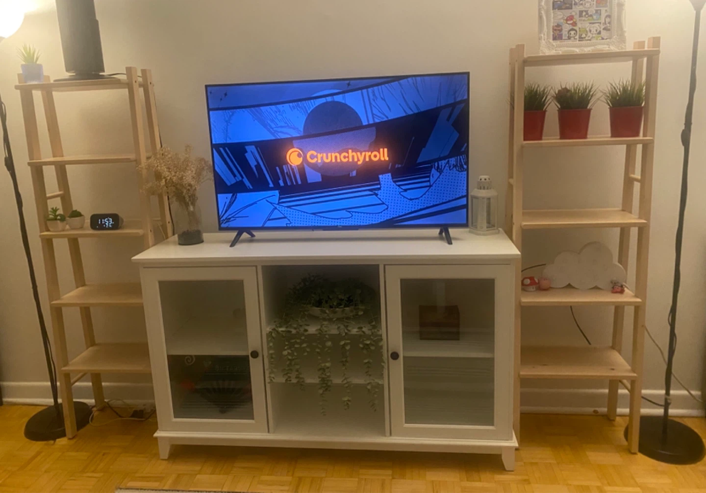 White CANVAS Evelyn Credenza / TV Stand (Holds up to 60”) - photo 2