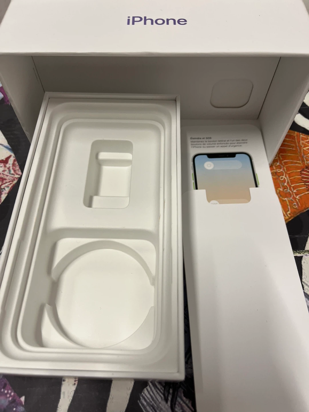 Empty Box Apple iPhone 11 Purple 128GB