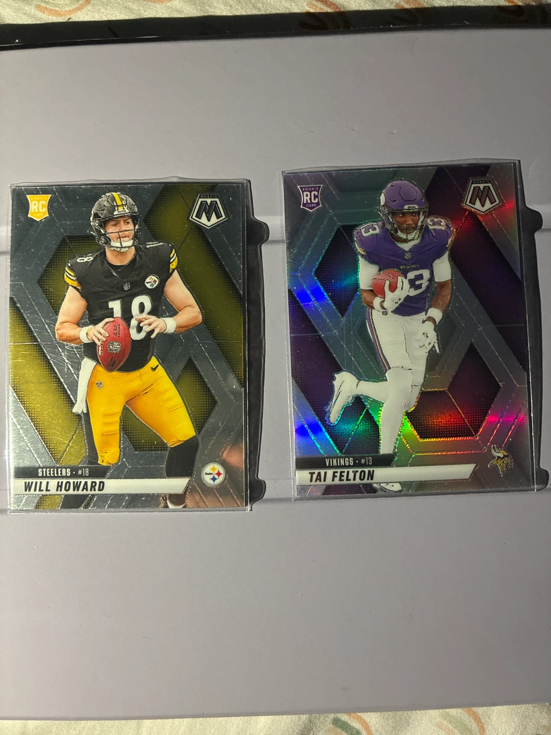 Collection of NFL Football Trading Cards