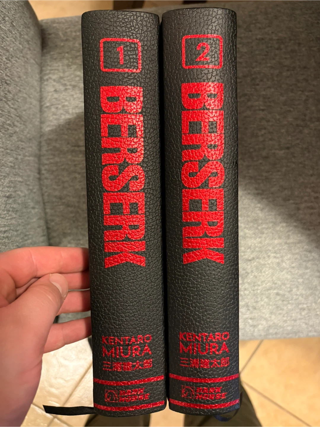 Berserk Deluxe Edition Manga Volumes 1 & 2