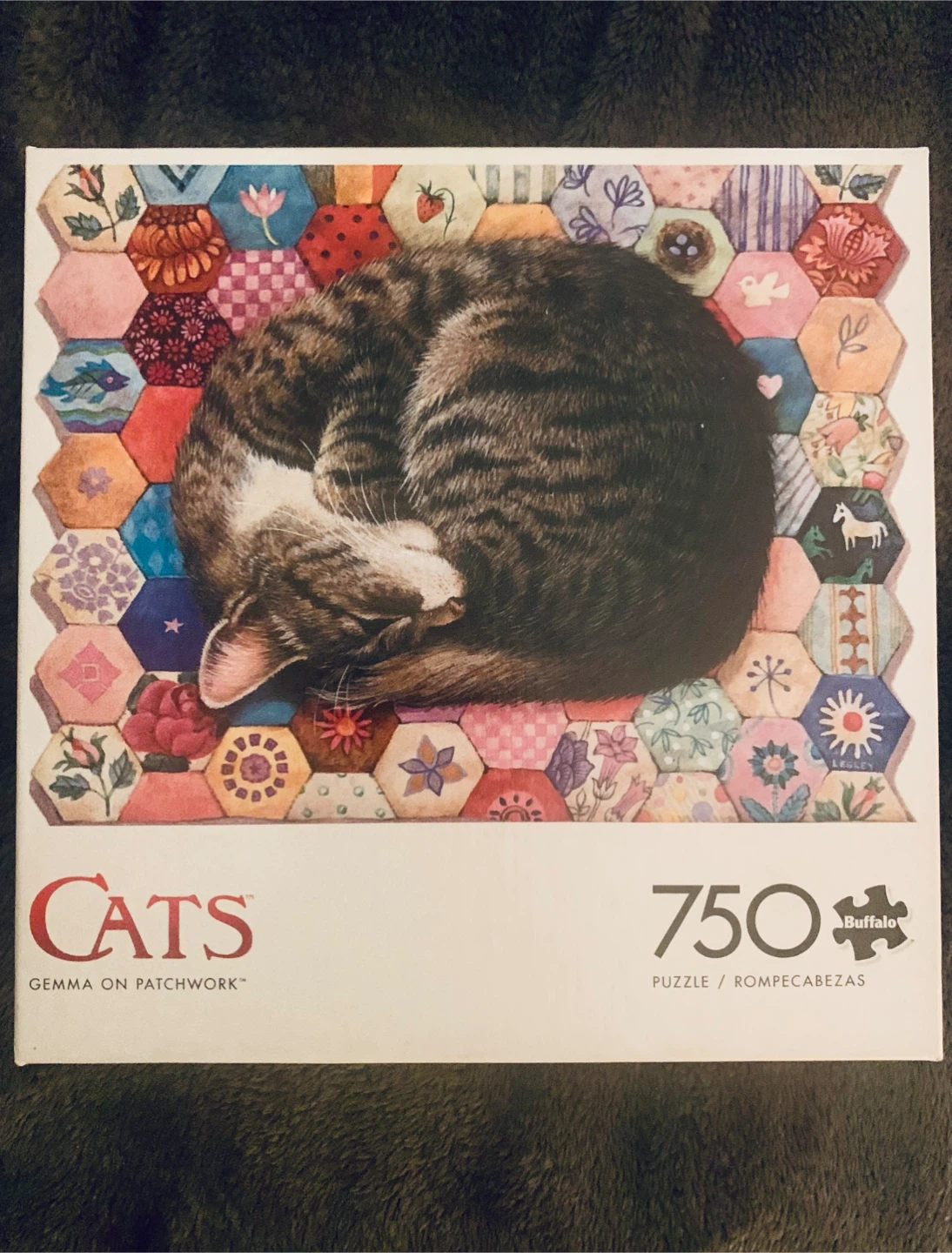 Buffalo Games Cats Gemma on Patchwork 750 Piece Jigsaw Puzzle - photo 3
