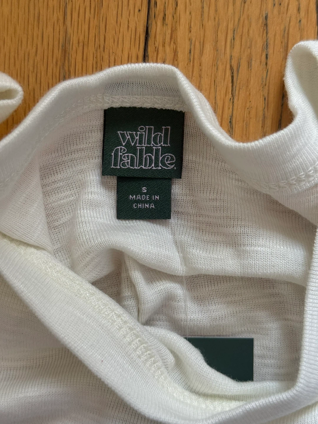 Wild Fable White Deer Graphic T-Shirt Size S - photo 4