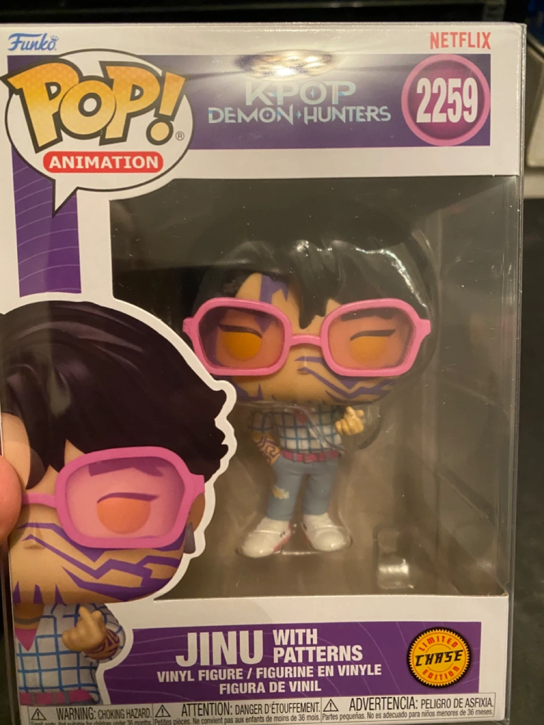 Funko Pop! Animation Kpop Demon Hunters Jinu With Patterns #2259