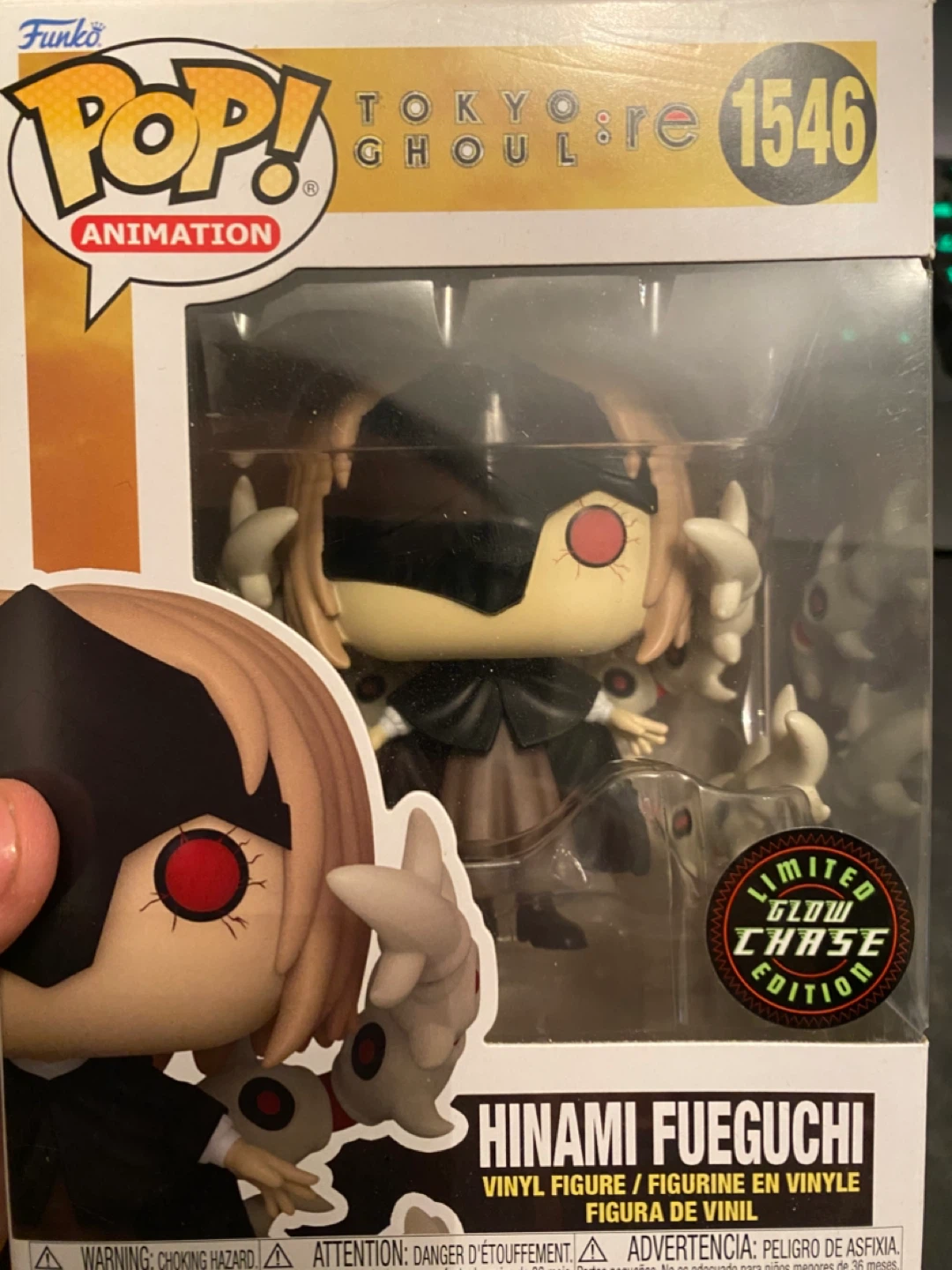 Funko Pop! Tokyo Ghoul Hinami Fueguchi Limited Glow Chase