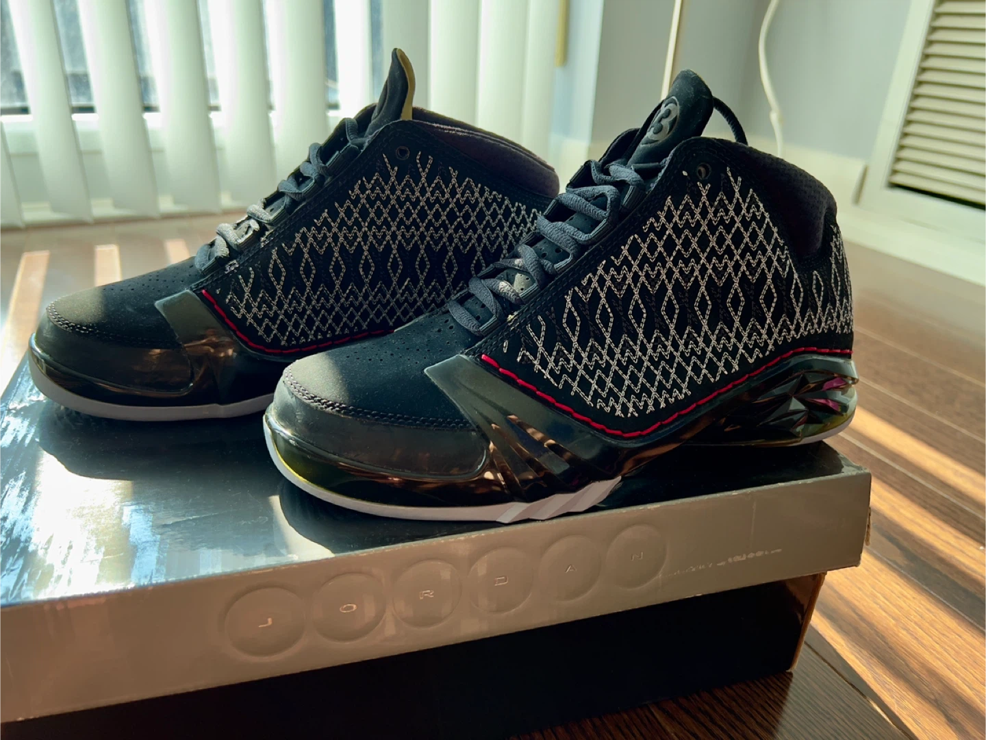 BRAND NEW Jordan XX3 (GS) Black Stealth - Size 6Y / 7.5W - photo 2