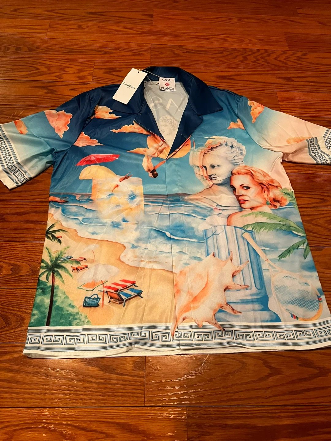 Casa Blanca Printed Short Sleeve Shirt