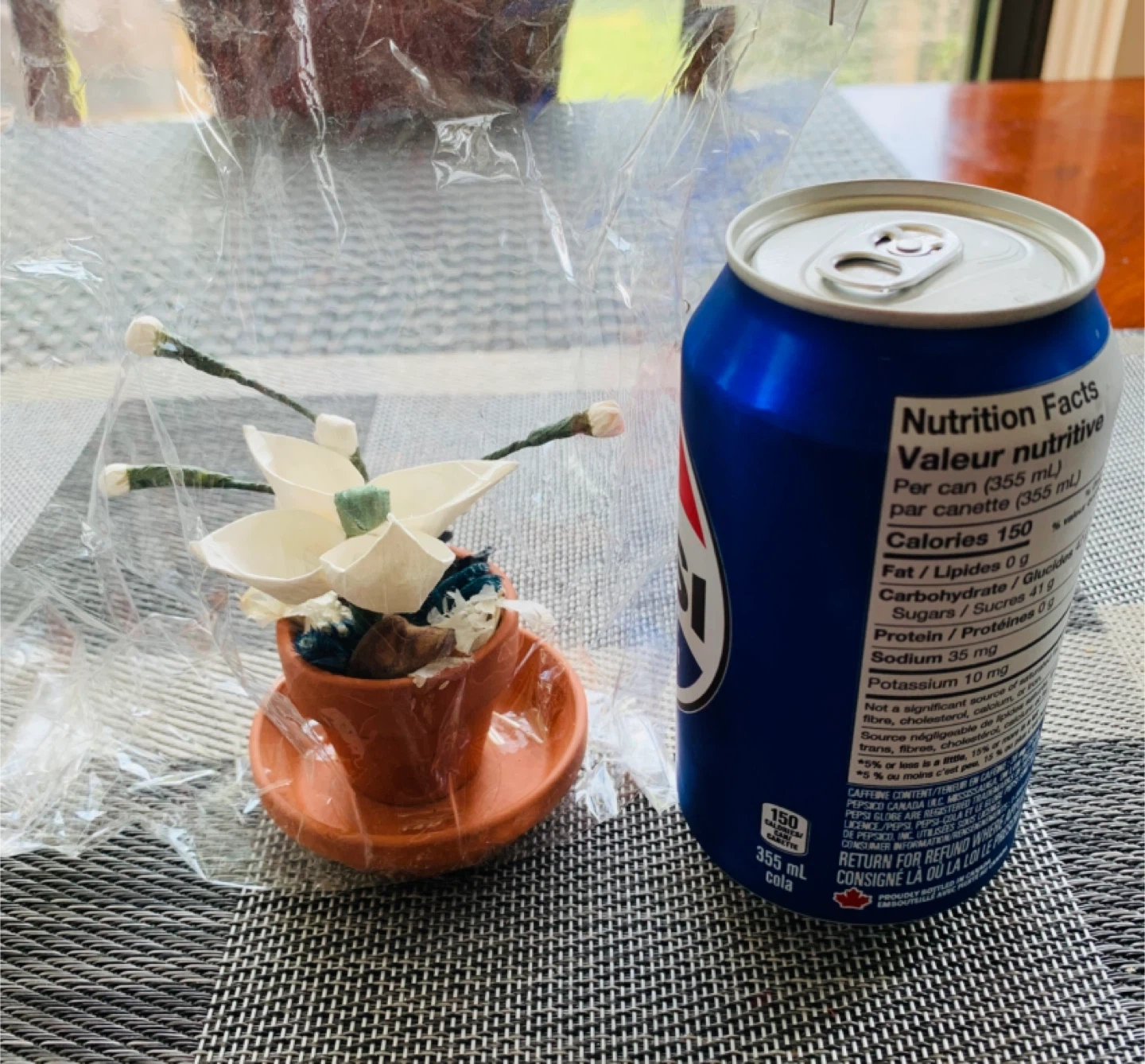NEW handcrafted flower plant artificial decor (room freshener) - photo 4