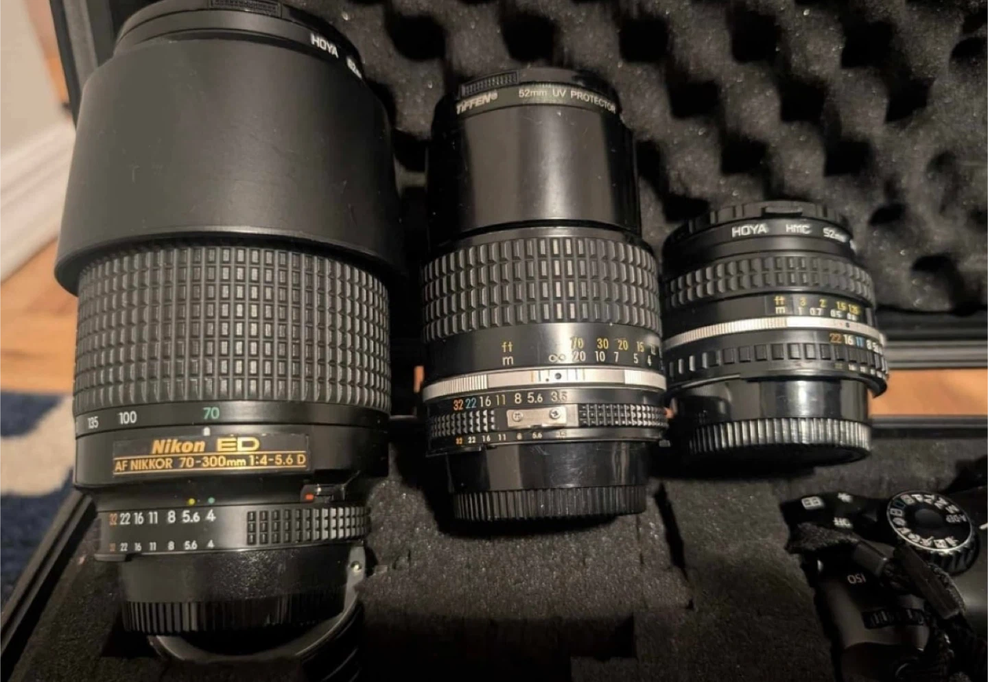 Canon EOS Rebel T5 DSLR Camera with Nikon & Hoya Lenses - photo 4