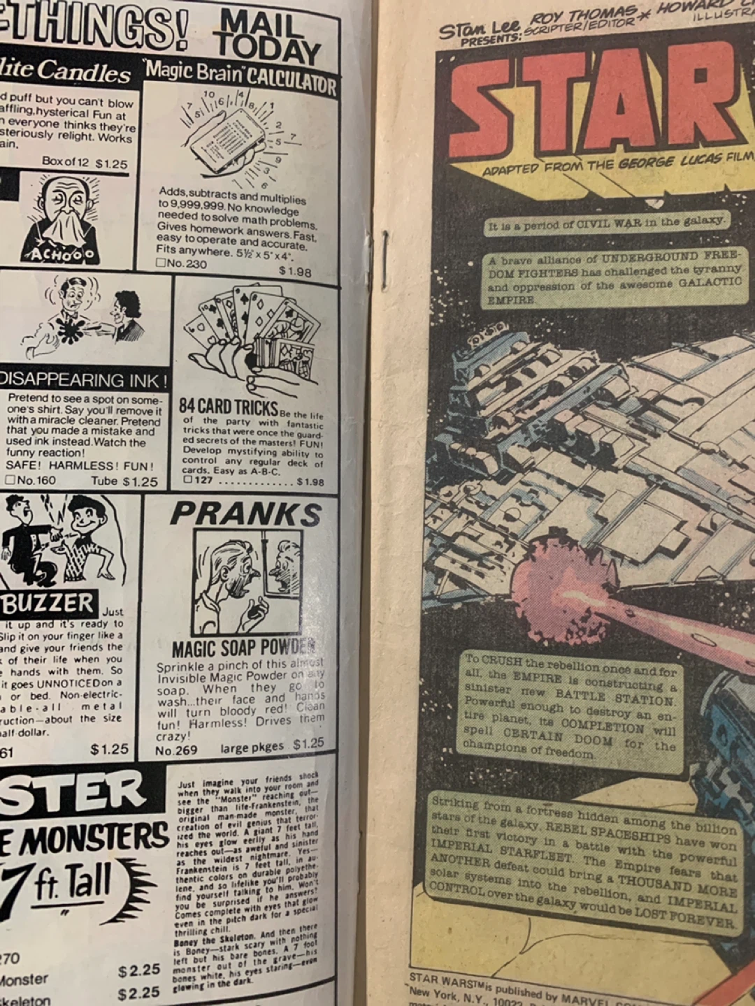 Star Wars Marvel Comic #1 - photo 3