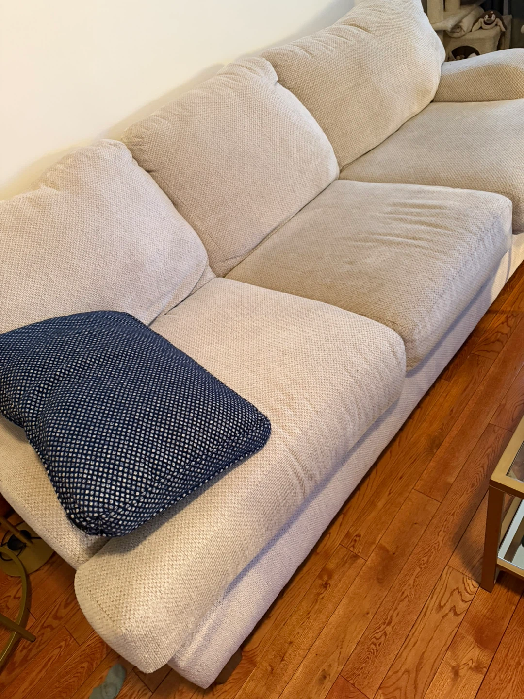 Light Beige Sectional Sofa