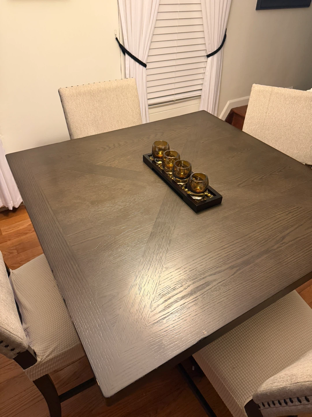 Square Dining Table and Chairs Set - photo 4