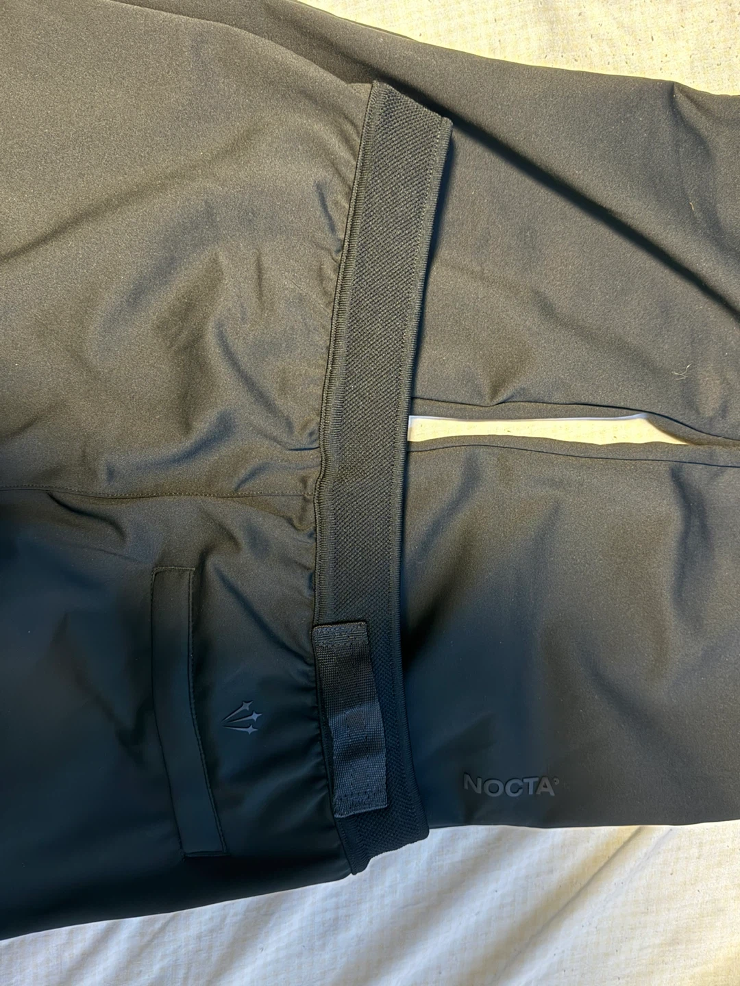 Nike x NOCTA Swarovski Crystals Swoosh Pants Black Size S - photo 4