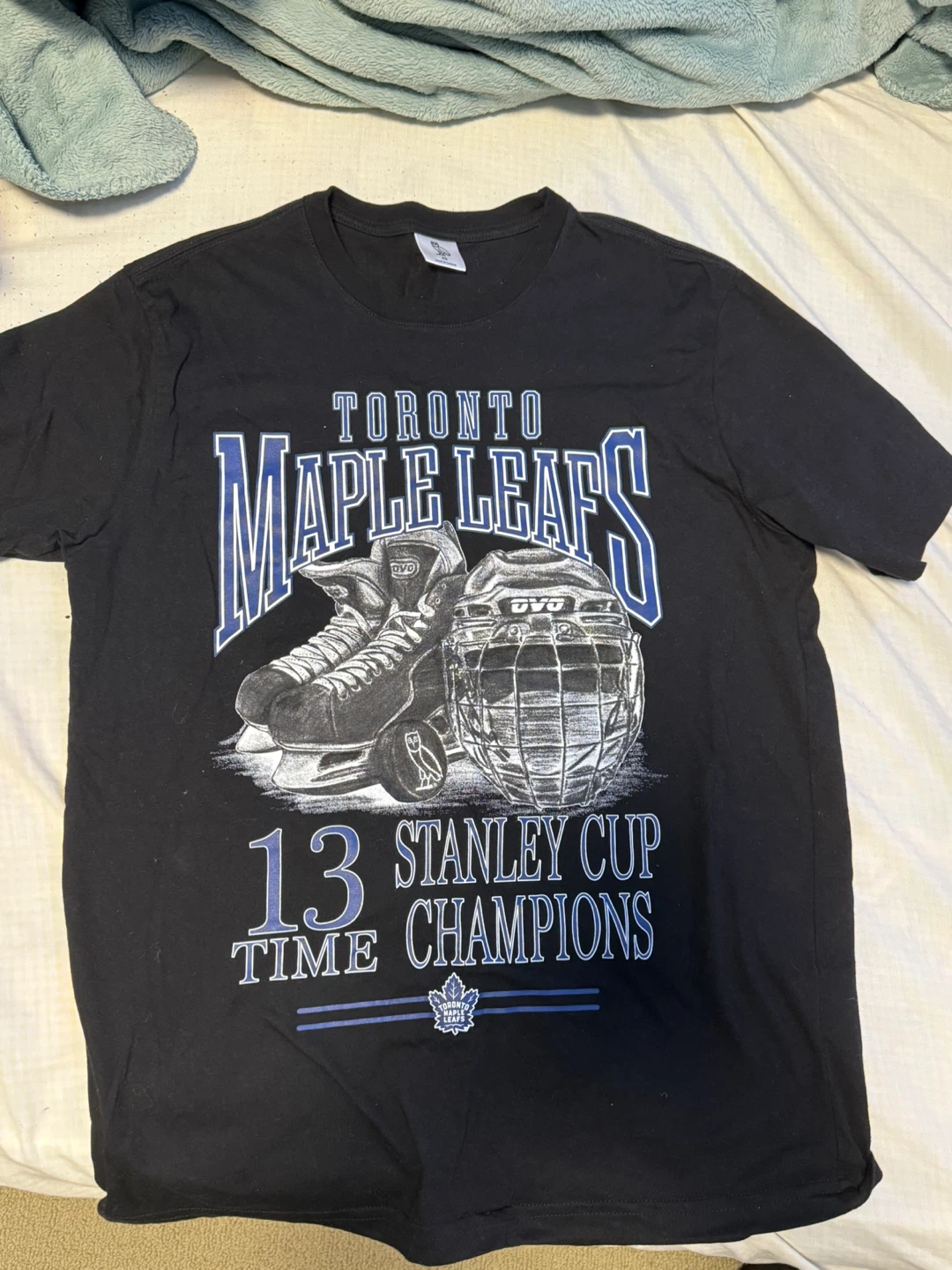 OVO x Toronto Maple Leafs 13 Time Stanley Cup Champions T-Shirt