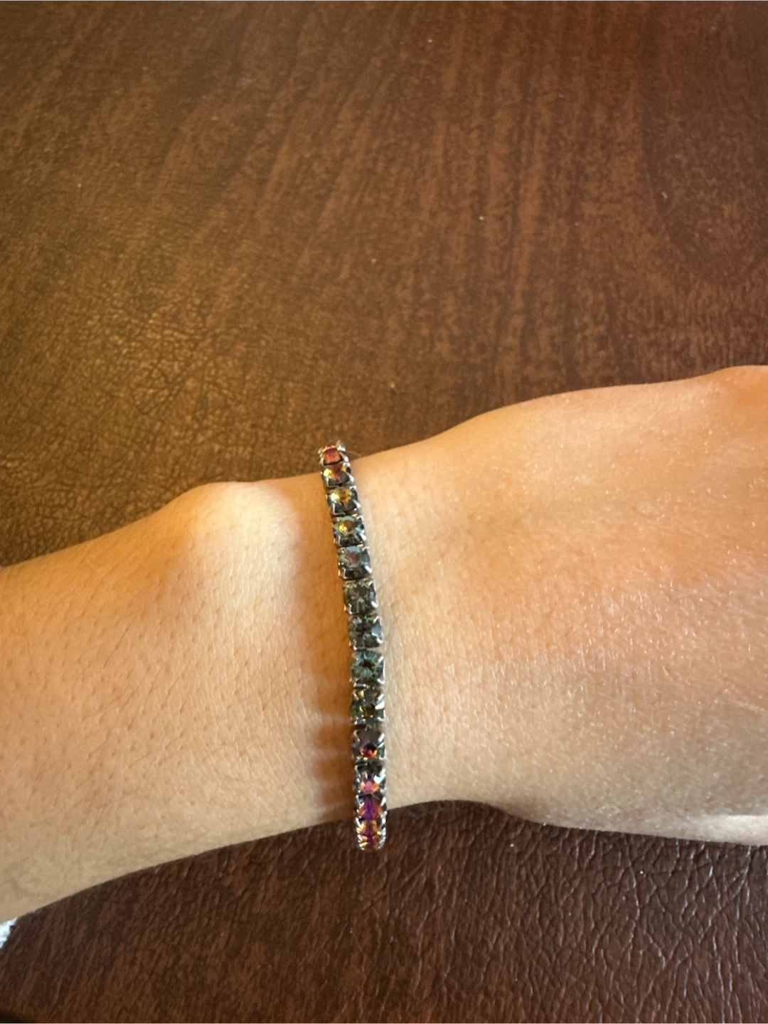 Stretchy Rhinestone Bracelet - photo 2