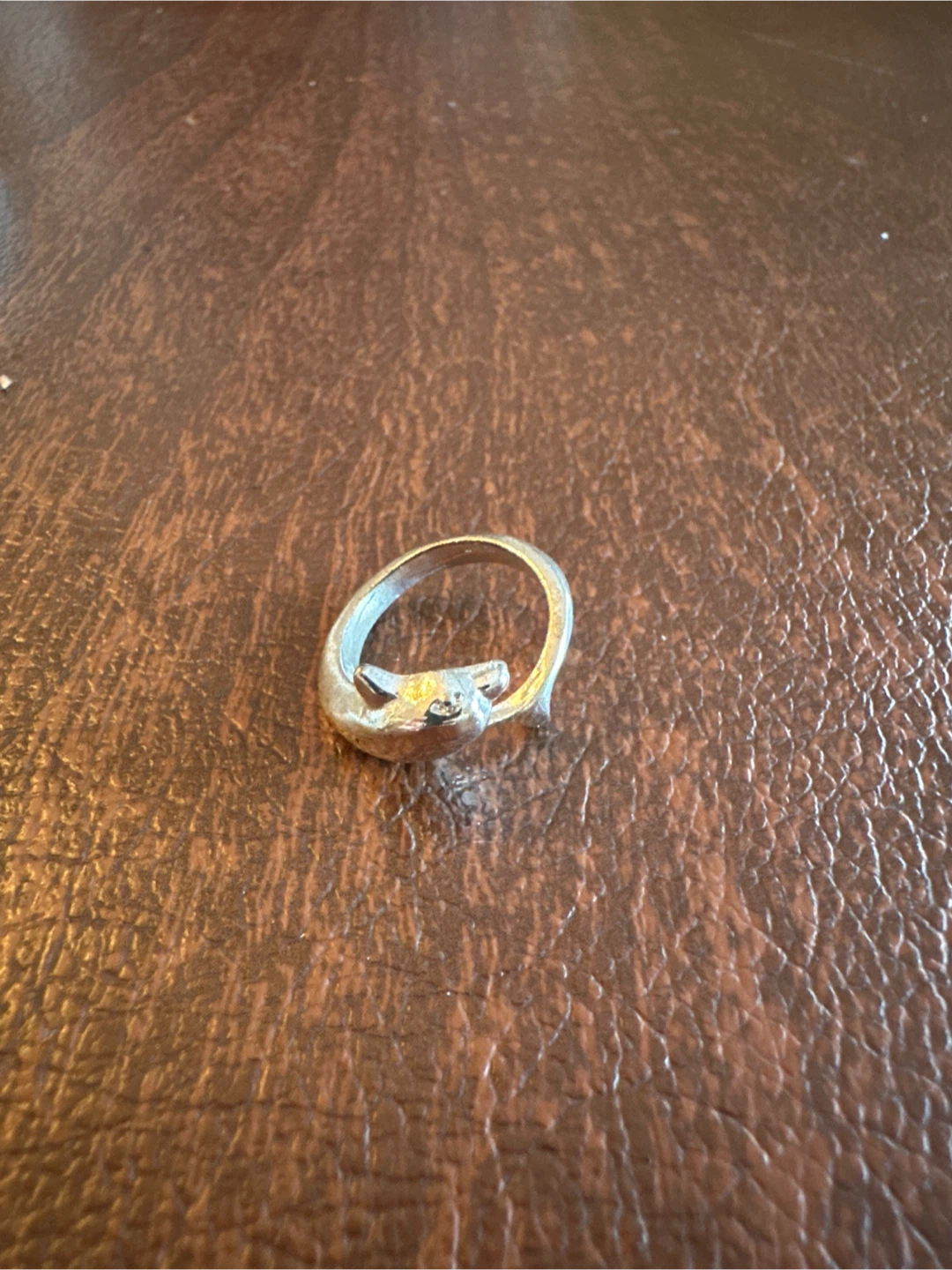 Silver-Toned Dolphin Ring - photo 2