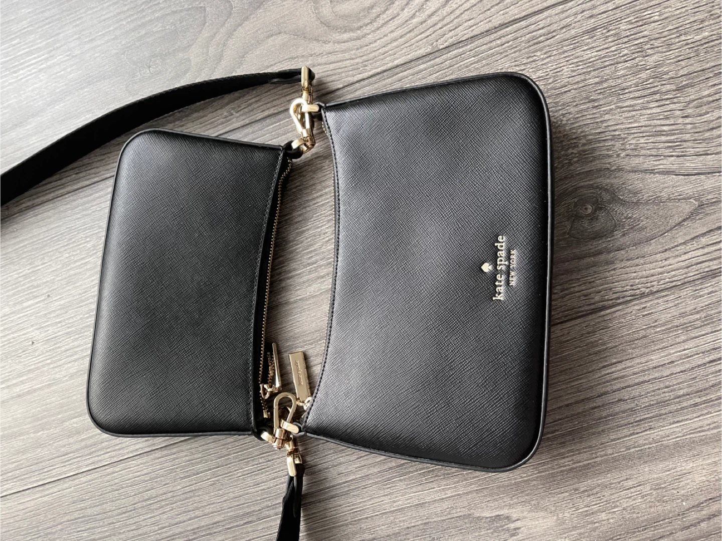 Kate Spade Black Leather Crossbody Bag - photo 4