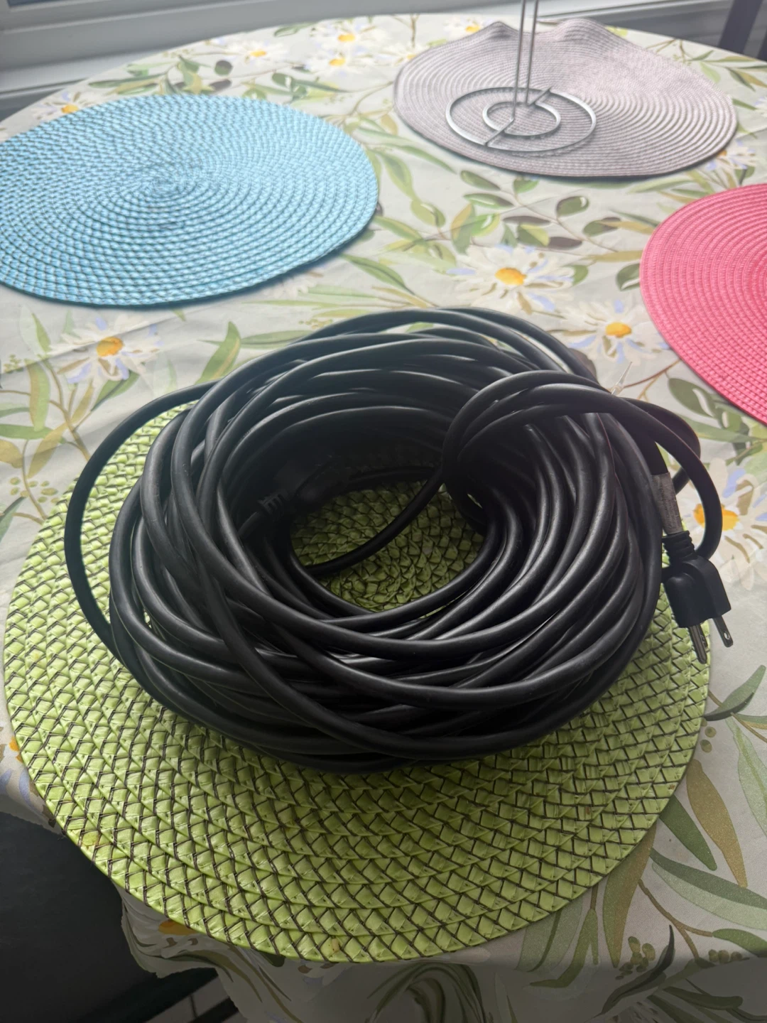 Black Extension Cord up-to 100feet - photo 3