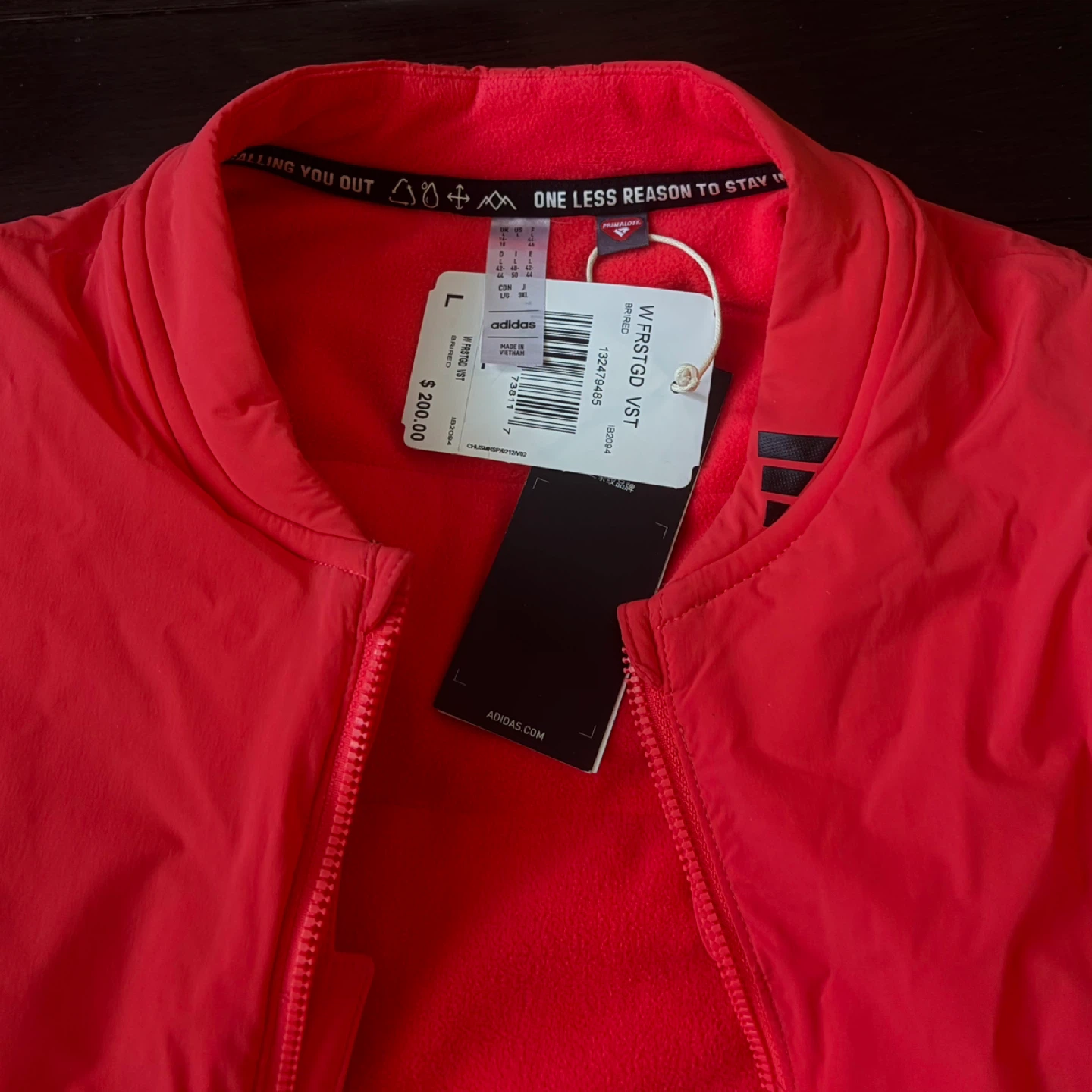 Adidas Red WRSTG VST Vest - Size L - photo 2