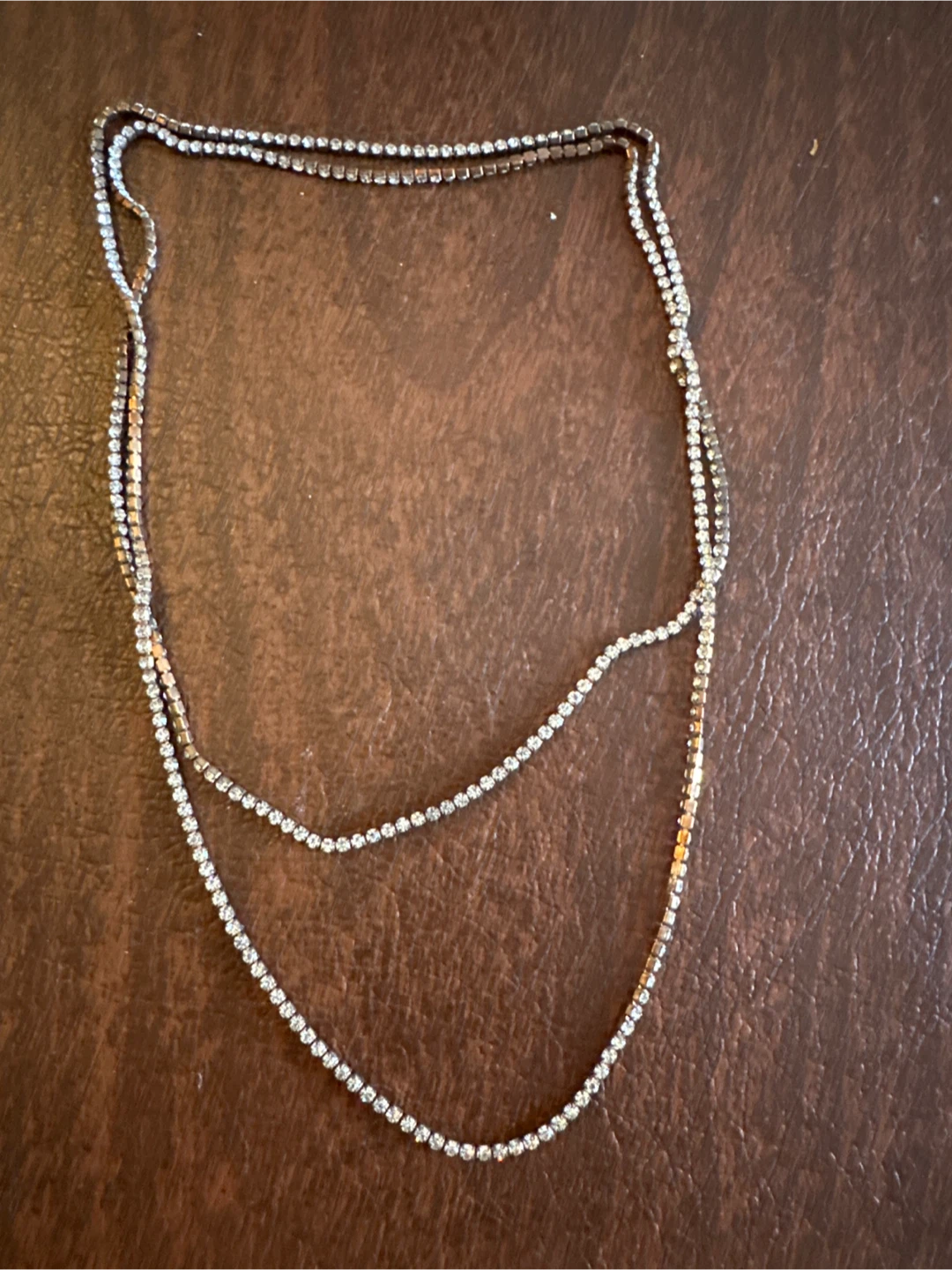 Layered Rhinestone Necklace - photo 3