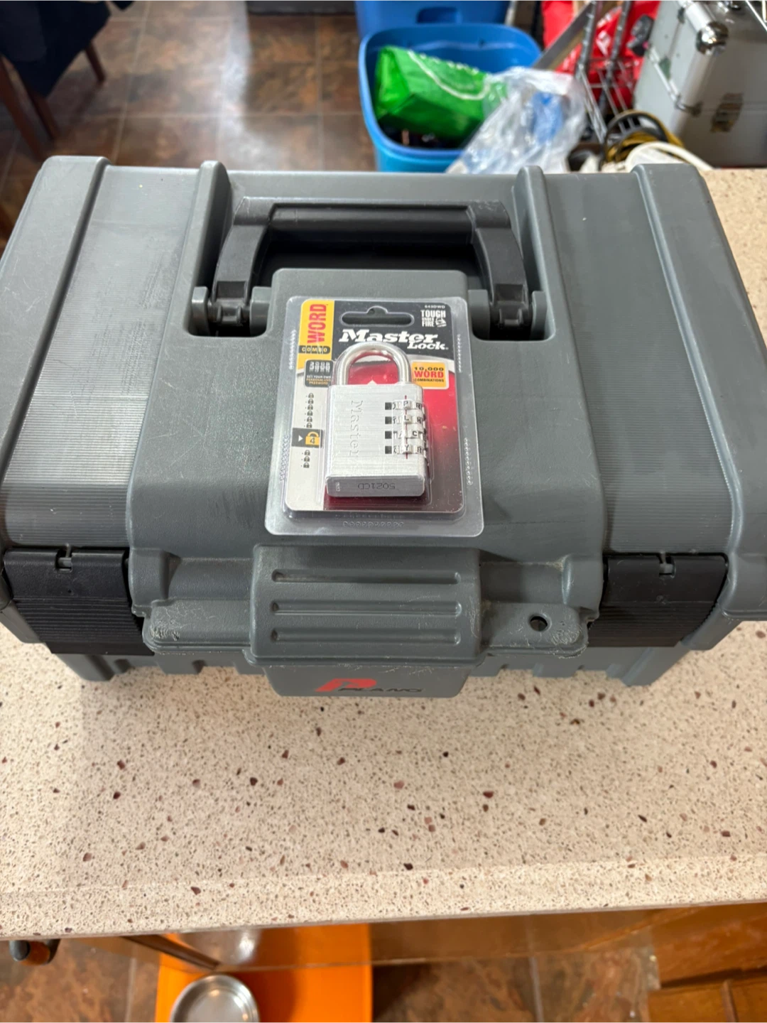 Plano Tool Box with Assorted Tools