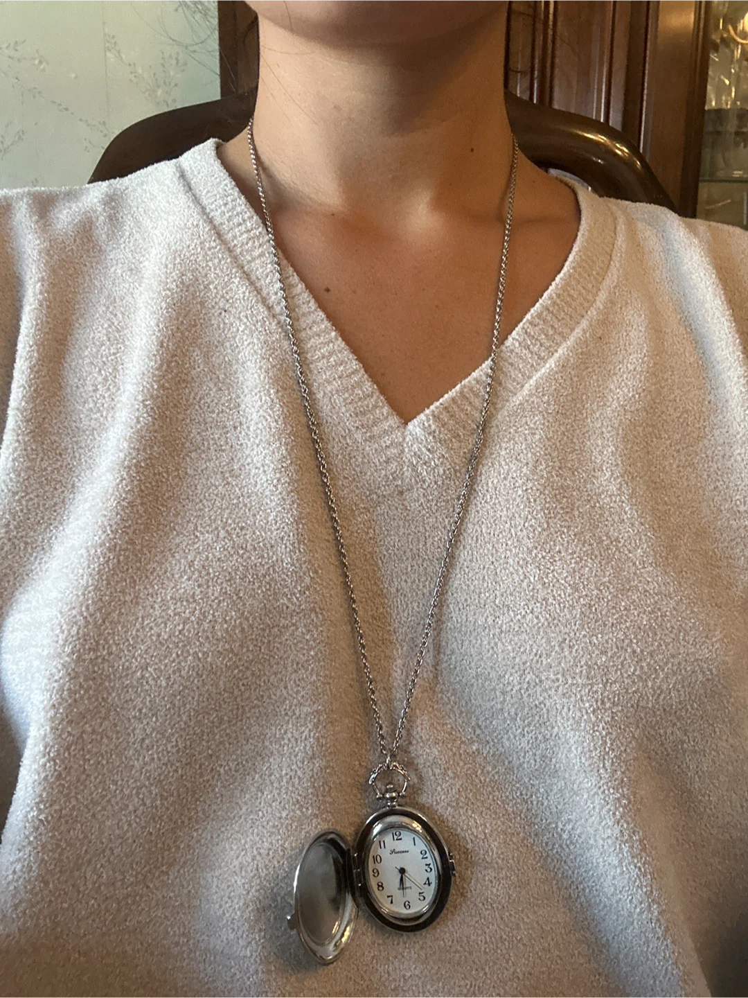 Success Quartz Pocket Watch Necklace - photo 3