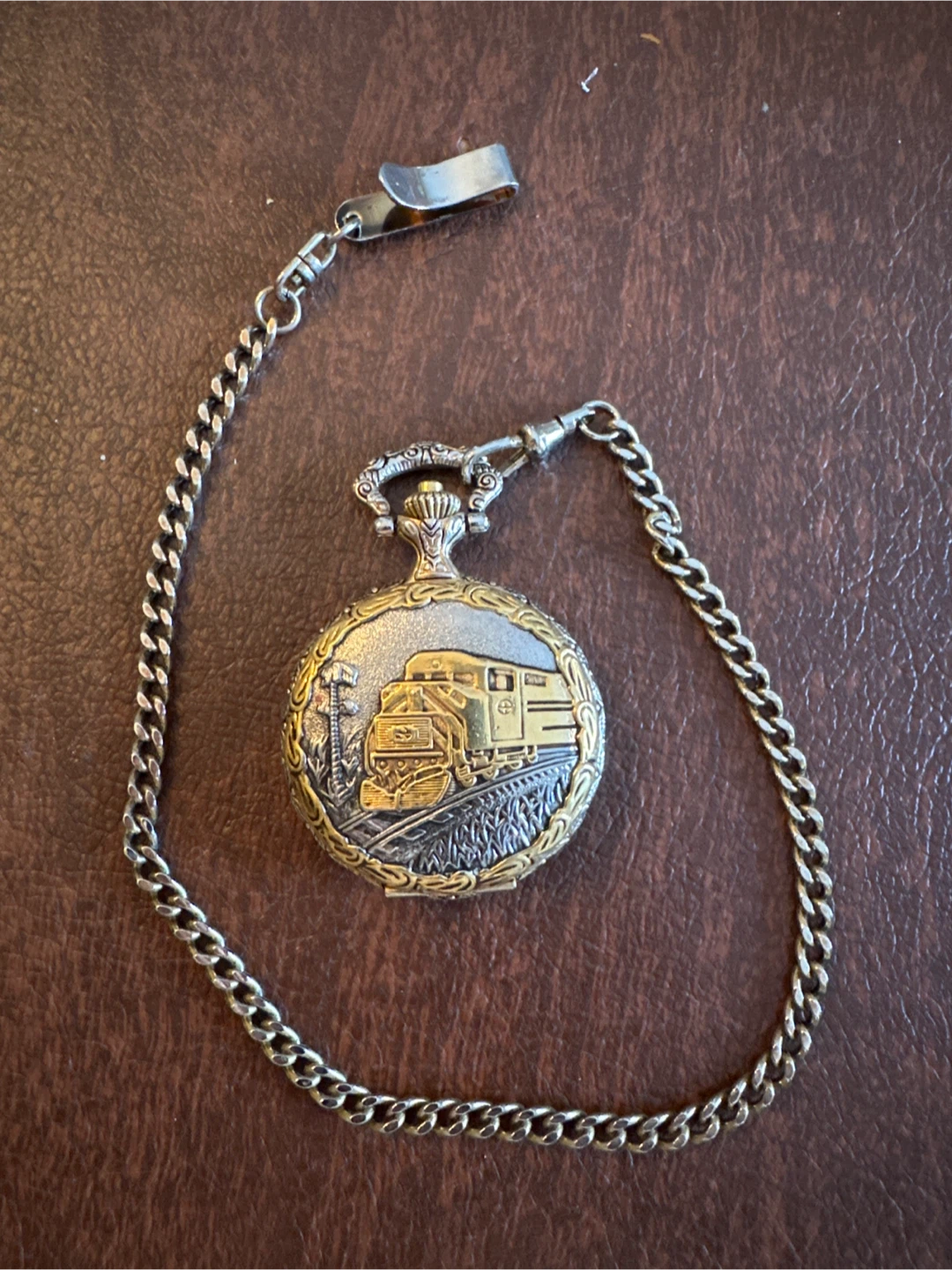 Embassy by Gruen Pocket Watch with Chain
