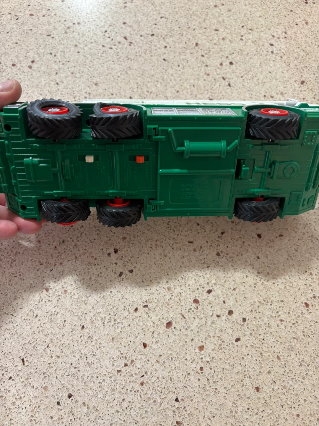 Hess Gasoline Toy Fire Truck Ladder - photo 4