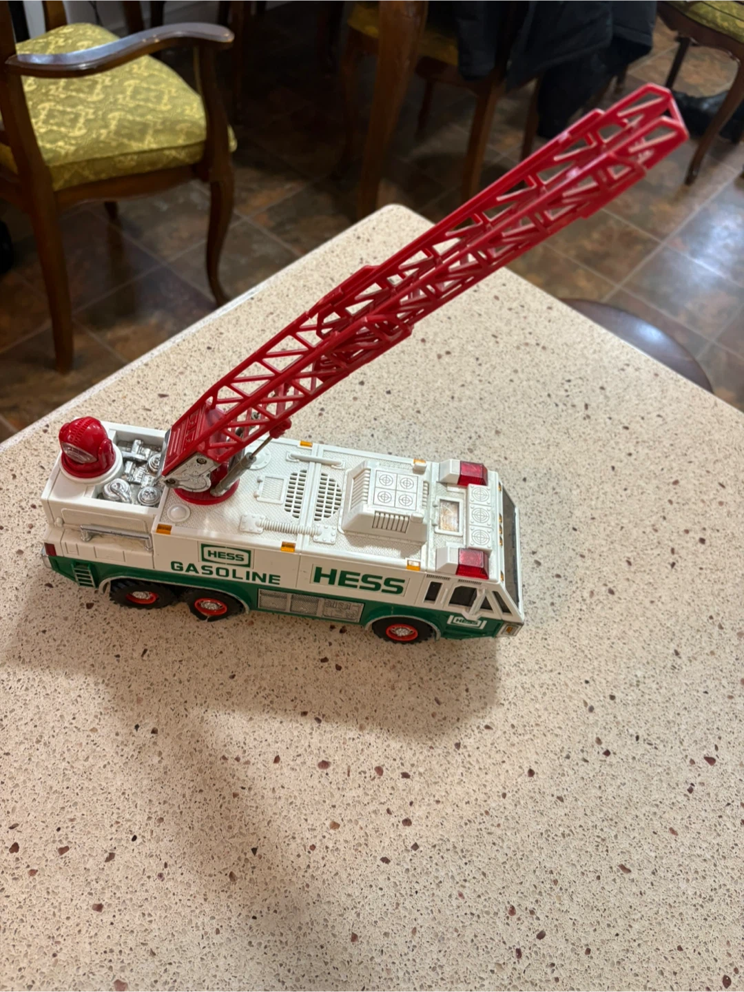 Hess Gasoline Toy Fire Truck Ladder - photo 5