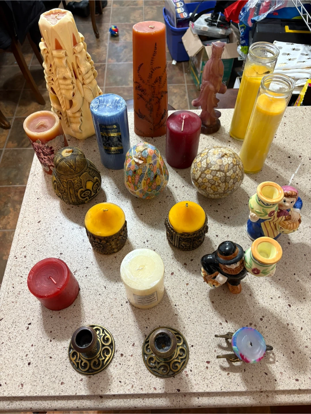 Assorted Decorative Candles