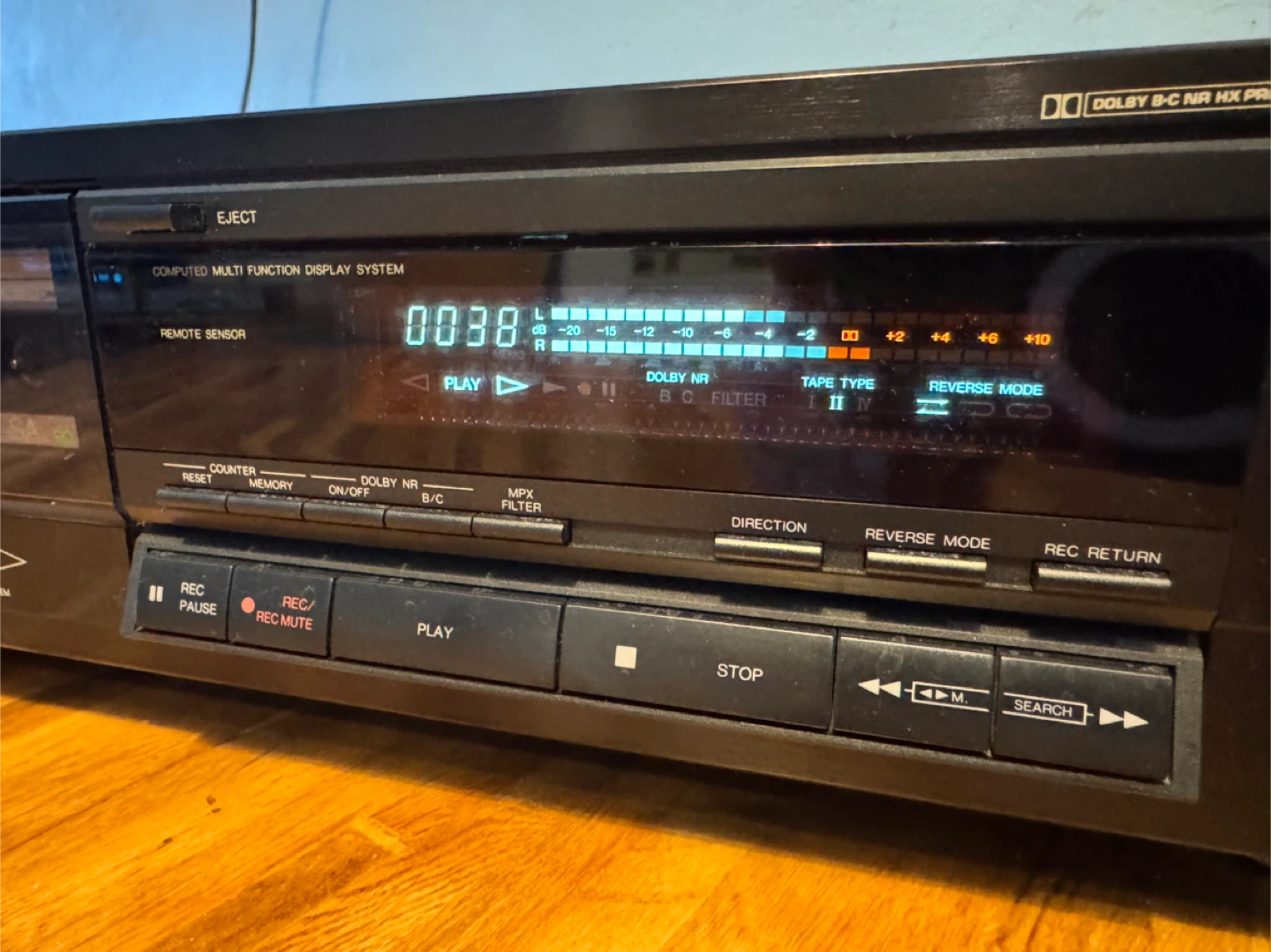 Denon DRR-730 Stereo Cassette Tape Deck - photo 2