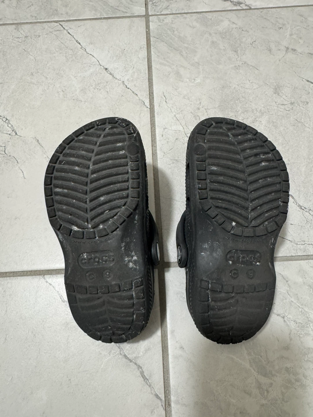 Crocs toddler black size us c9 - photo 2