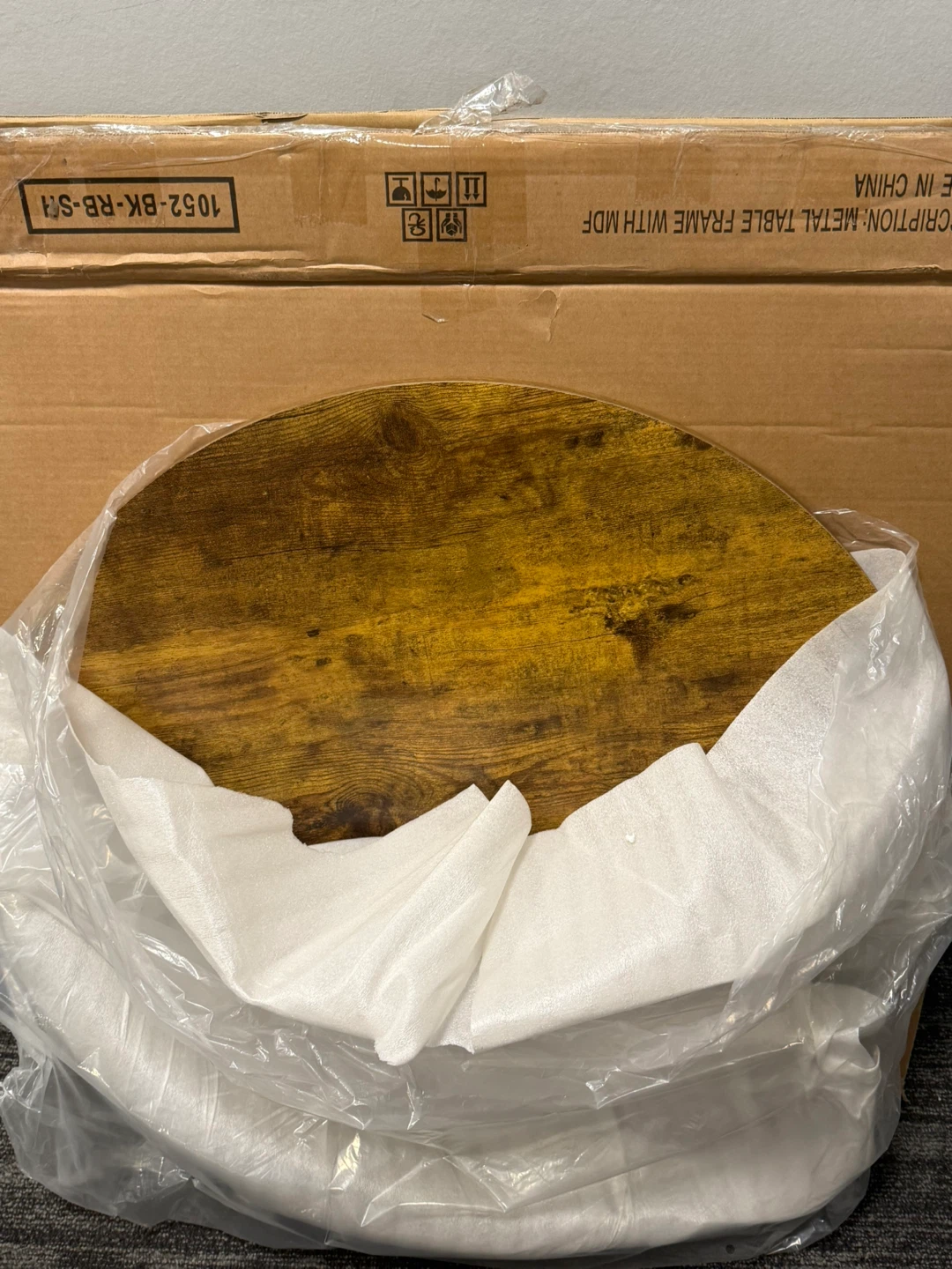 Brand New in Box Nesting Coffee Table w/ storage, Rustic Brown