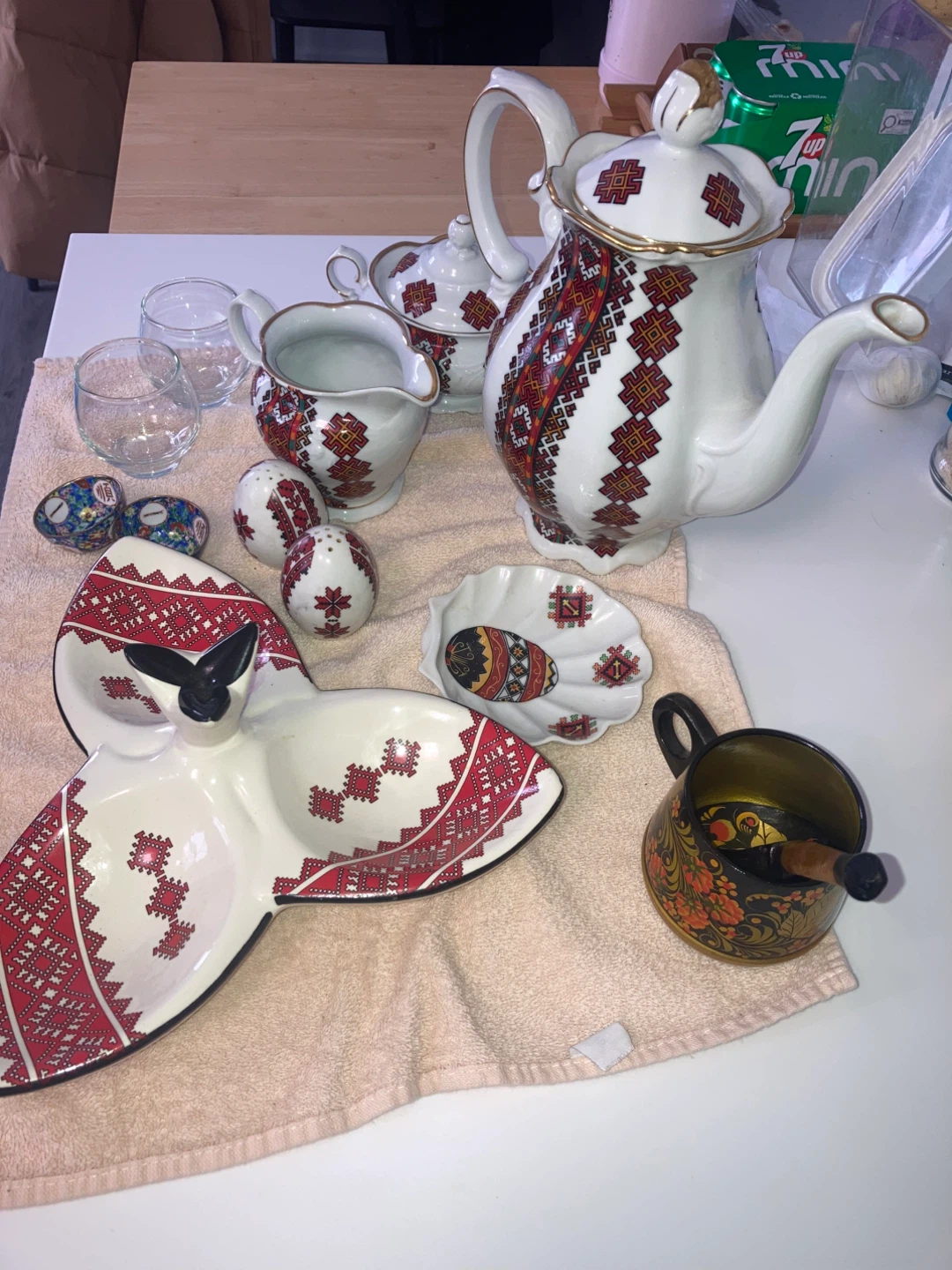 Collection of 1980’s Ukrainian Ceramics plus extras